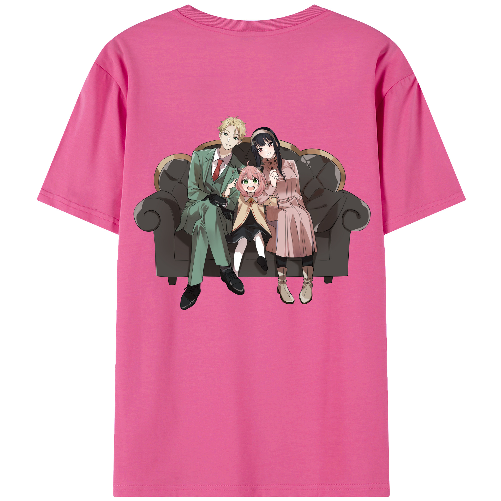 （画像用） SPY×FAMILY间谍家家酒 レディース半袖Tシャツ(バックプリント)