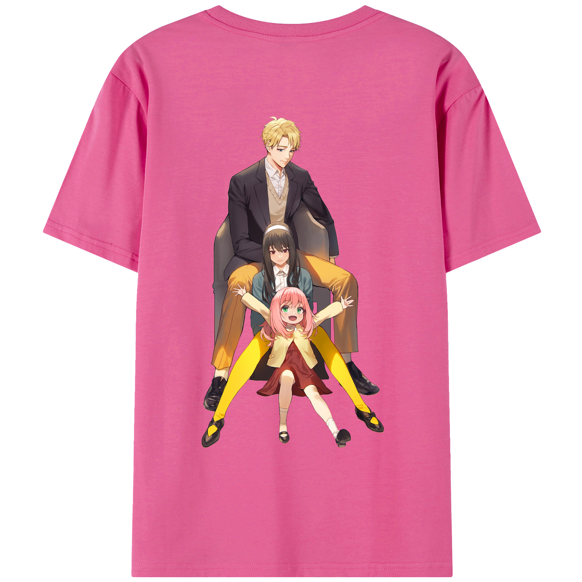 （画像用） SPY×FAMILY间谍家家酒 レディース半袖Tシャツ(バックプリント)
