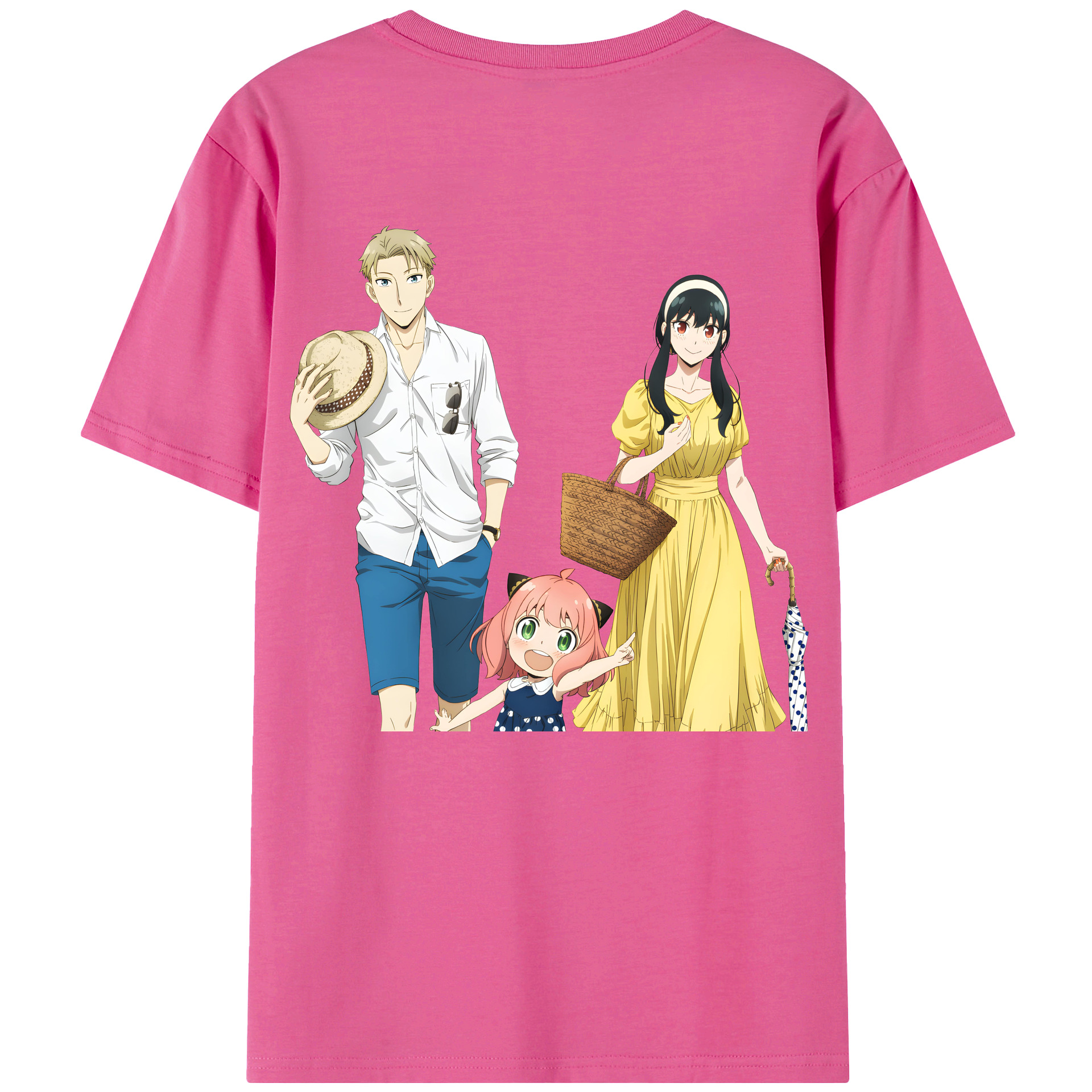 （画像用） SPY×FAMILY间谍家家酒 レディース半袖Tシャツ(バックプリント)