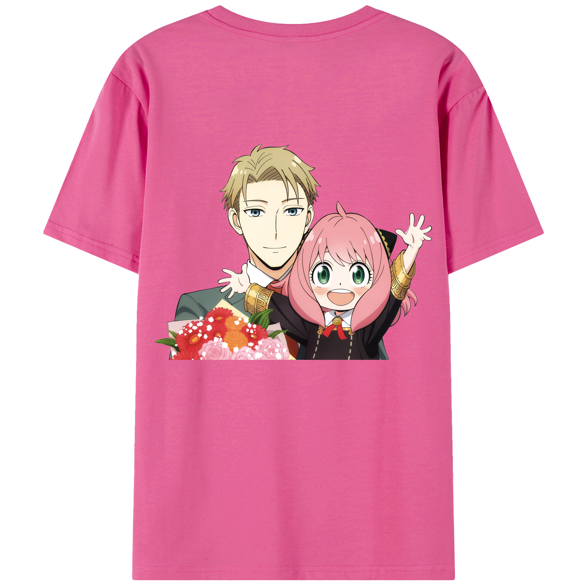 （画像用） SPY×FAMILY间谍家家酒 レディース半袖Tシャツ(バックプリント)