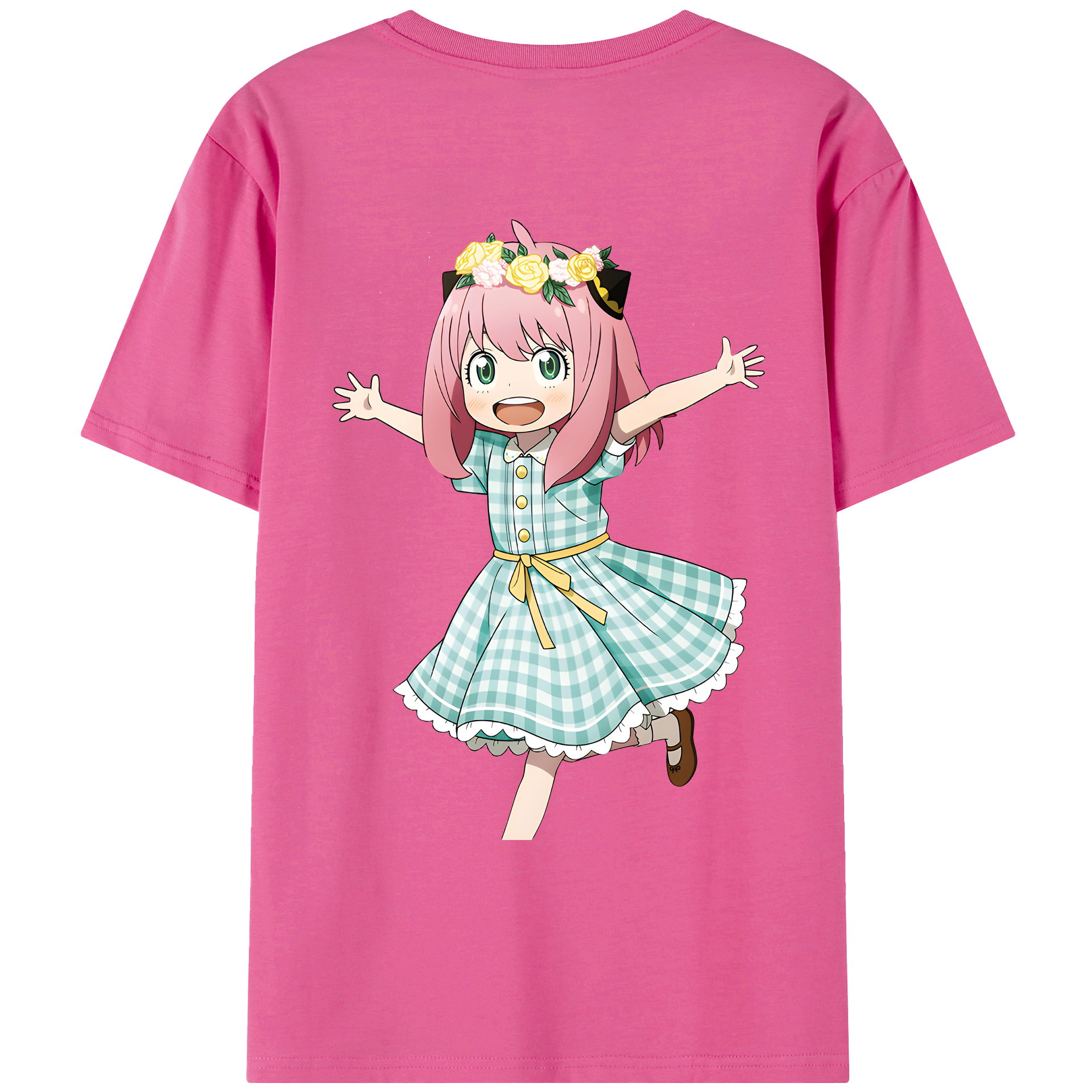 （画像用） SPY×FAMILY间谍家家酒 レディース半袖Tシャツ(バックプリント)