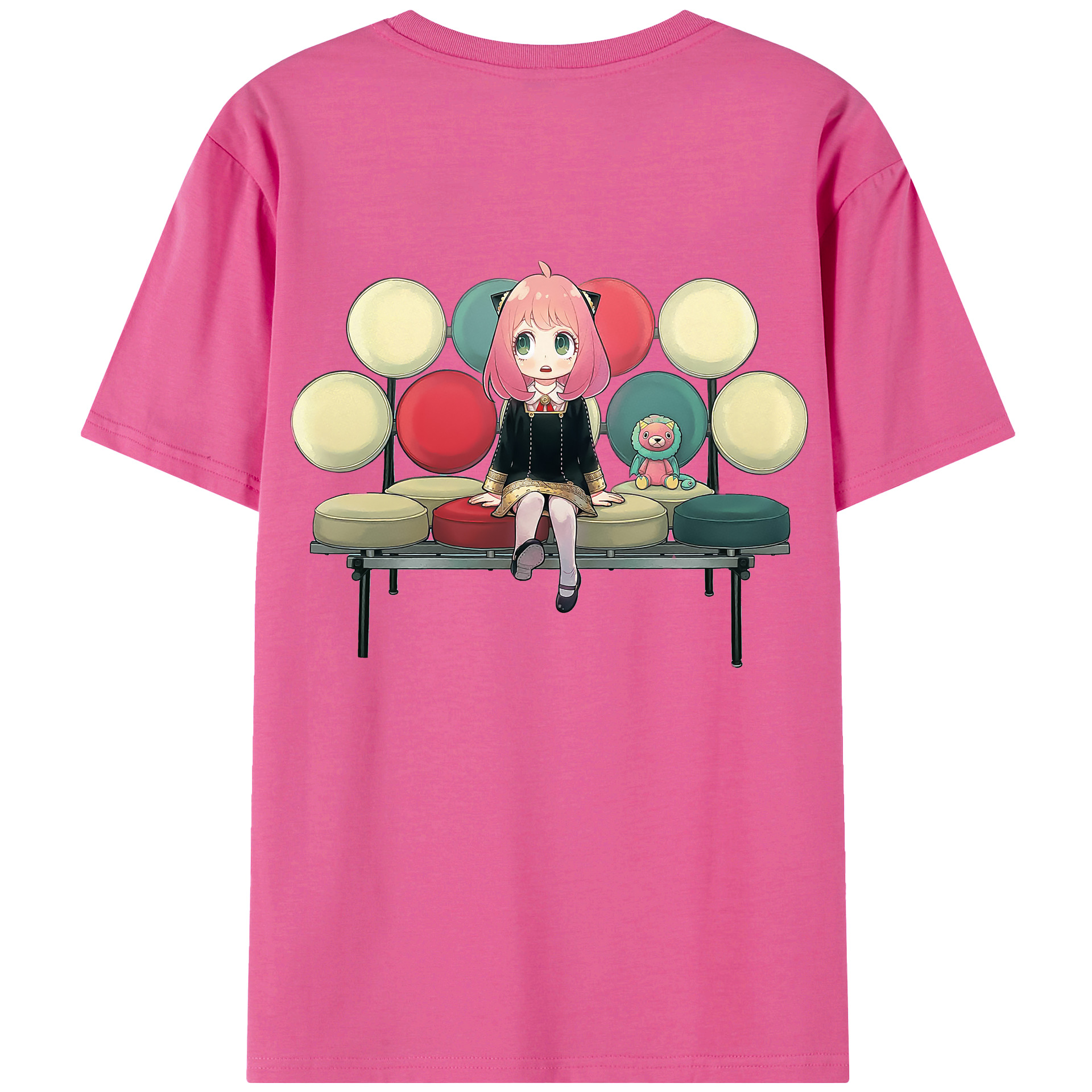 （画像用） SPY×FAMILY间谍家家酒 レディース半袖Tシャツ(バックプリント)