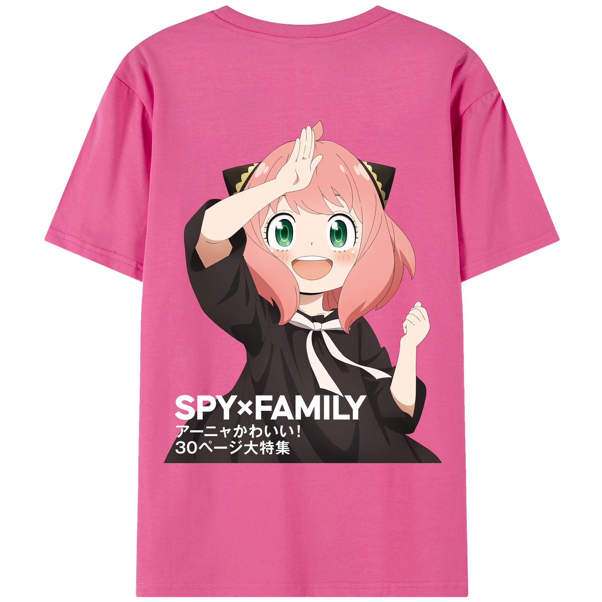 （画像用） SPY×FAMILY间谍家家酒 レディース半袖Tシャツ(バックプリント)