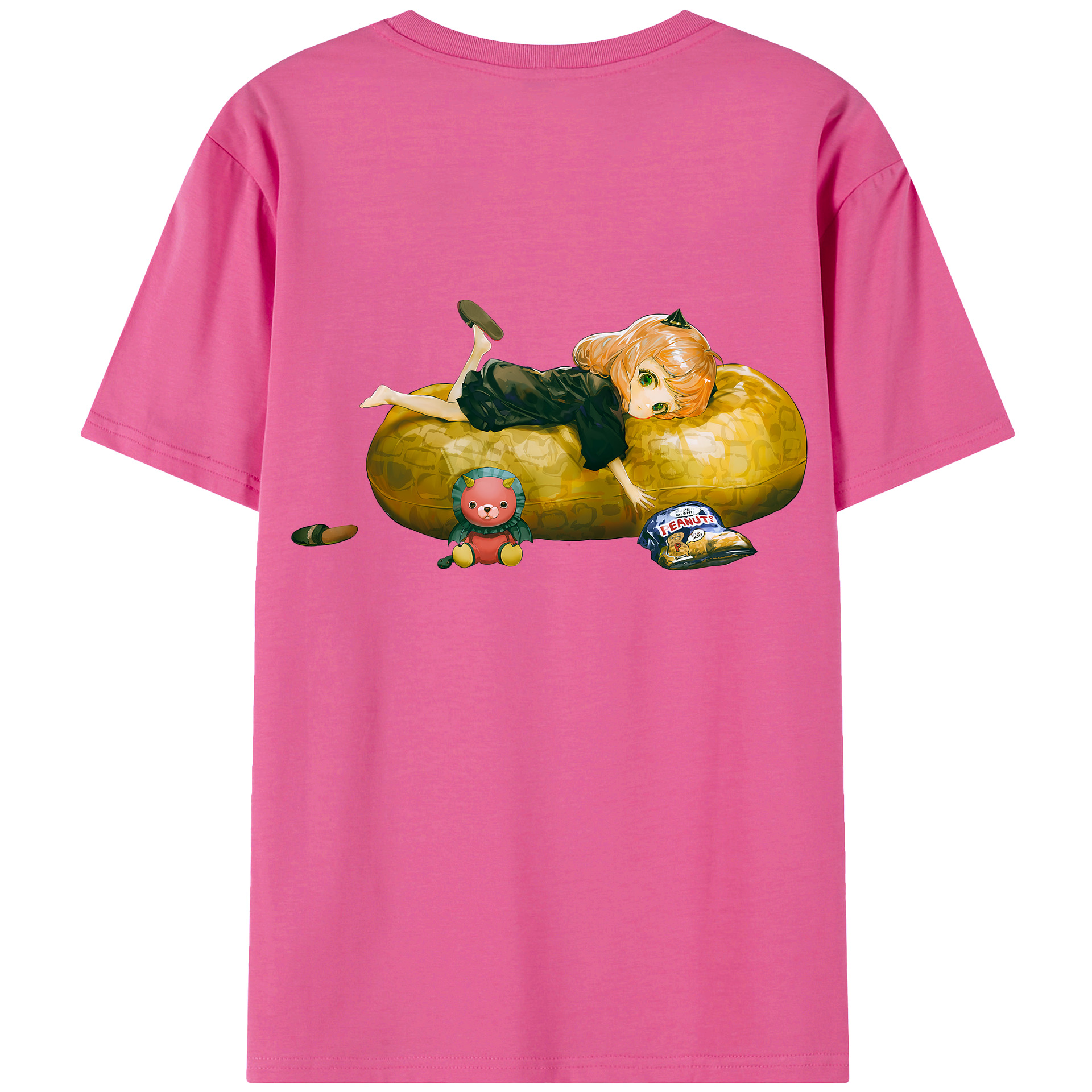 （画像用） SPY×FAMILY间谍家家酒 レディース半袖Tシャツ(バックプリント)