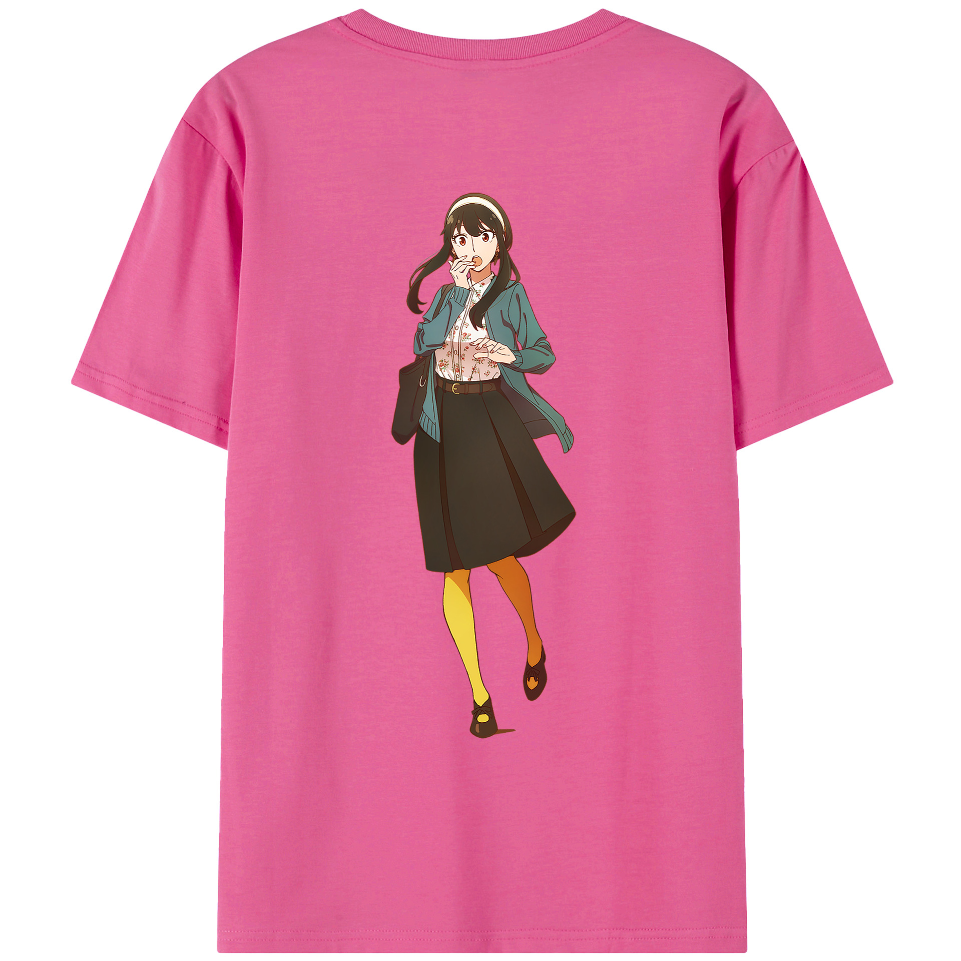 （画像用） SPY×FAMILY间谍家家酒 レディース半袖Tシャツ(バックプリント)