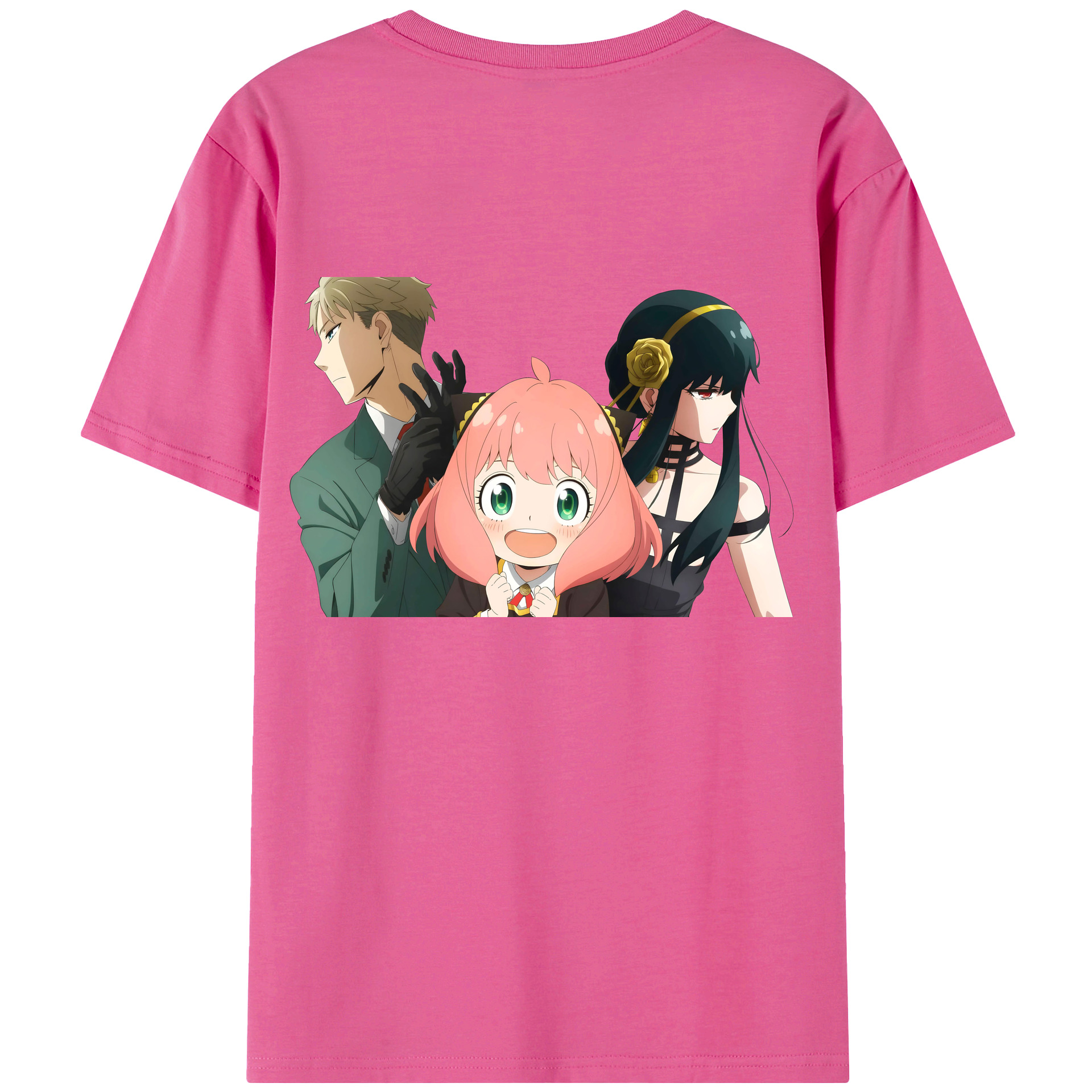 （画像用） SPY×FAMILY间谍家家酒 レディース半袖Tシャツ(バックプリント)
