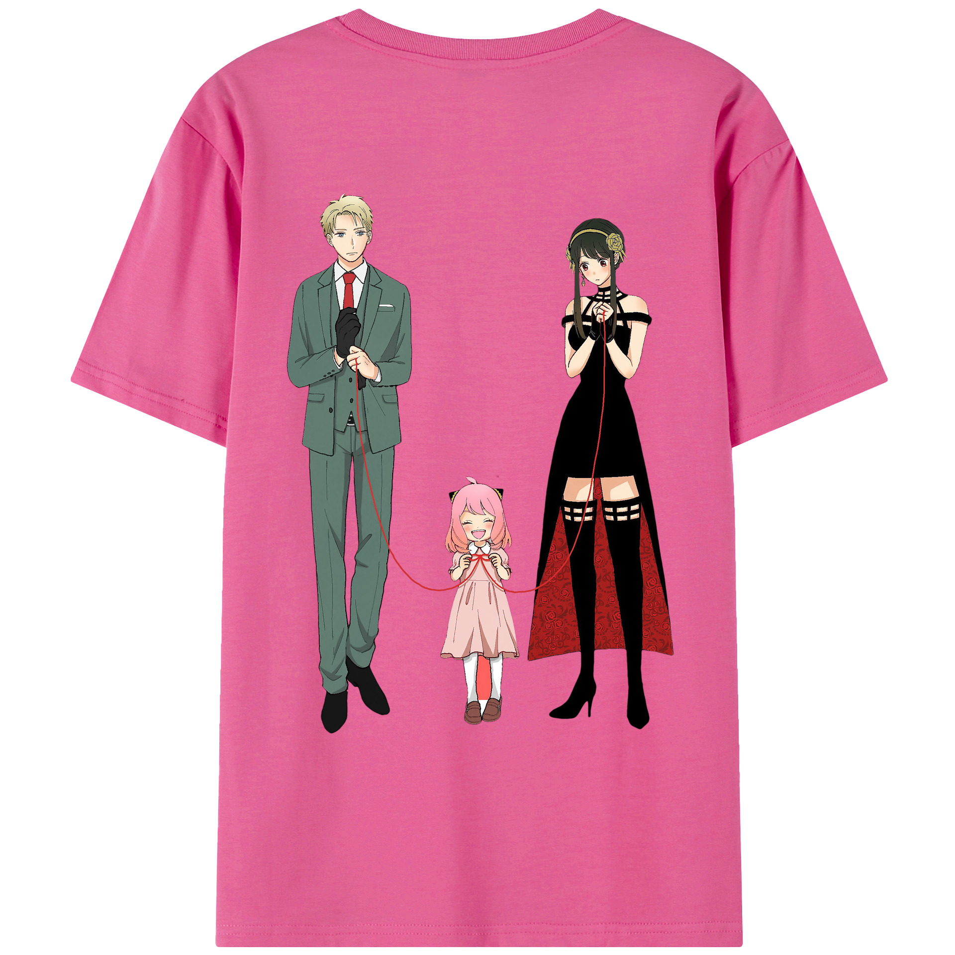 （画像用） SPY×FAMILY间谍家家酒 レディース半袖Tシャツ(バックプリント)