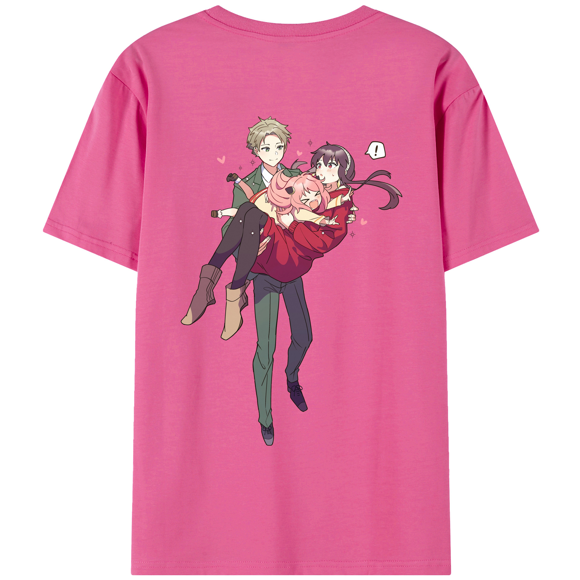 （画像用） SPY×FAMILY间谍家家酒 レディース半袖Tシャツ(バックプリント)