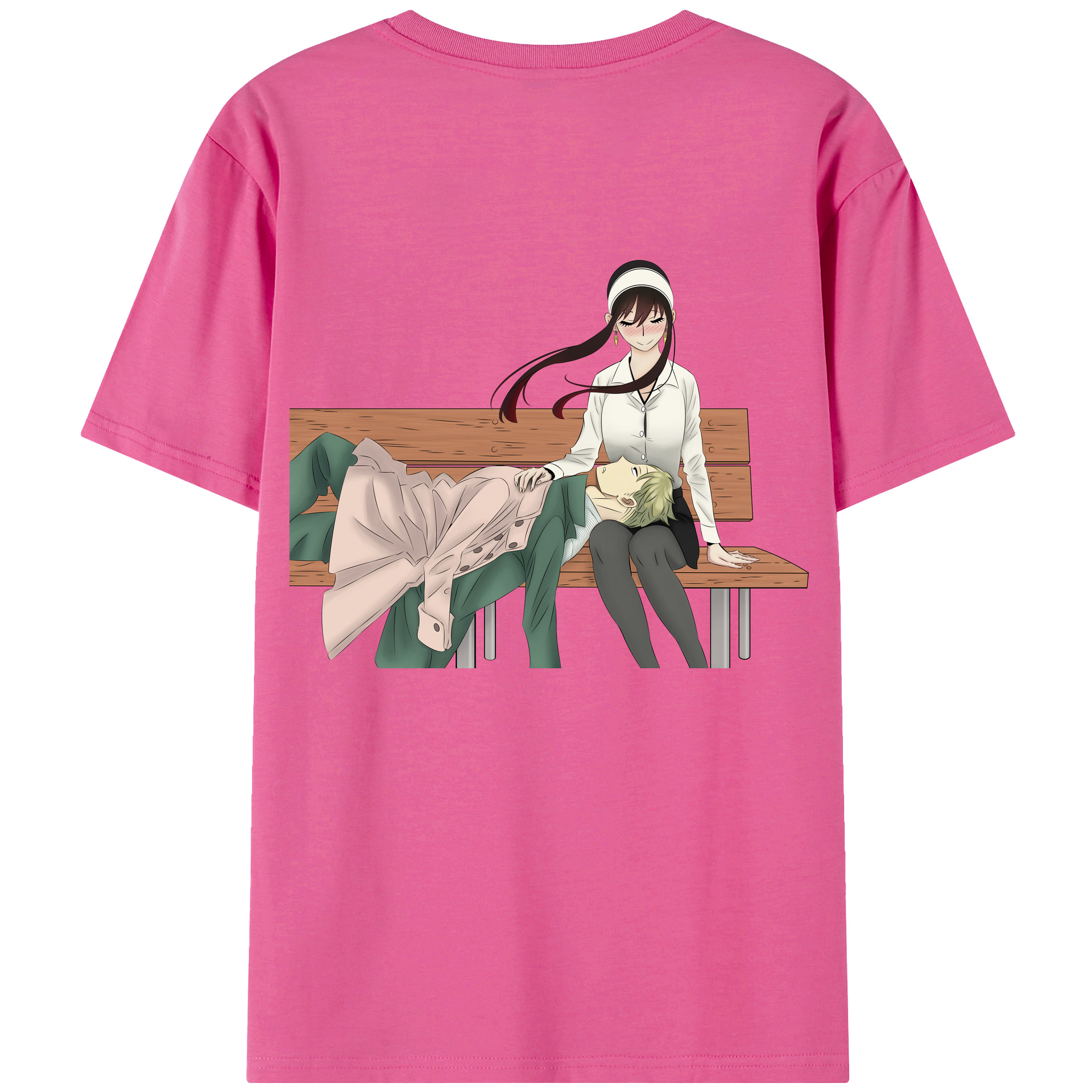 （画像用） SPY×FAMILY间谍家家酒 レディース半袖Tシャツ(バックプリント)