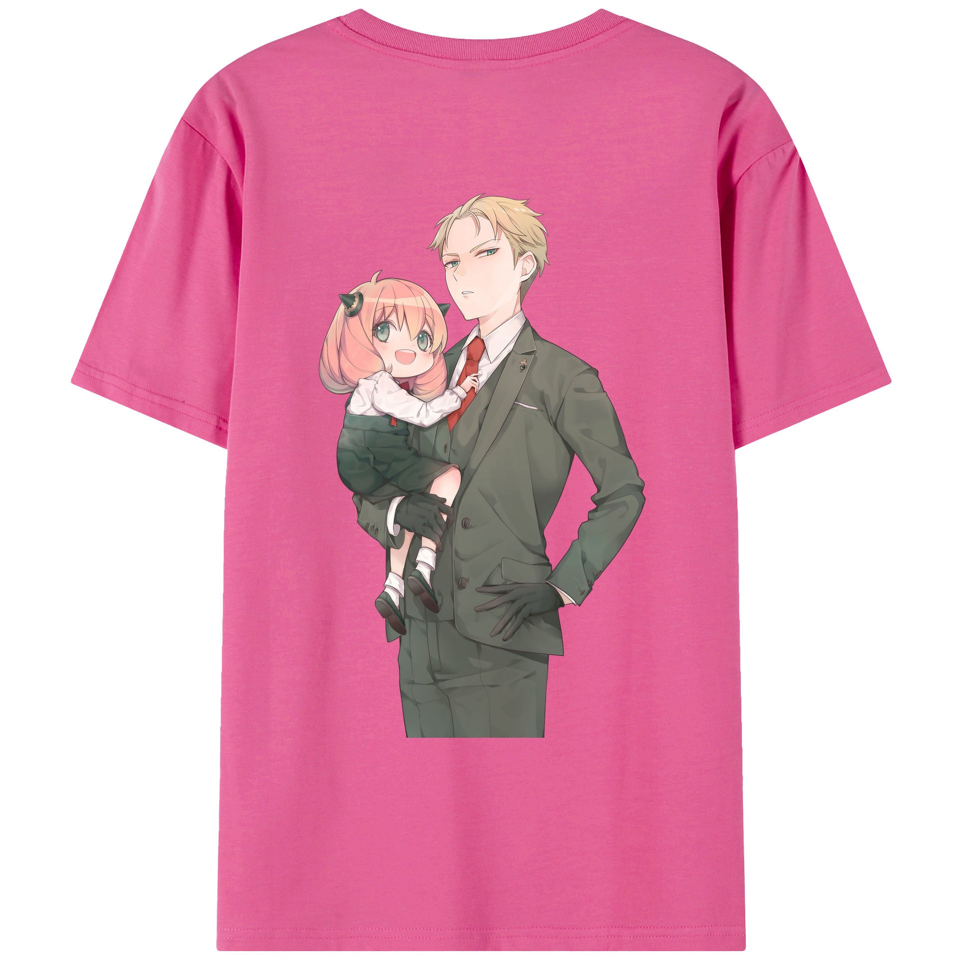 （画像用） SPY×FAMILY间谍家家酒 レディース半袖Tシャツ(バックプリント)