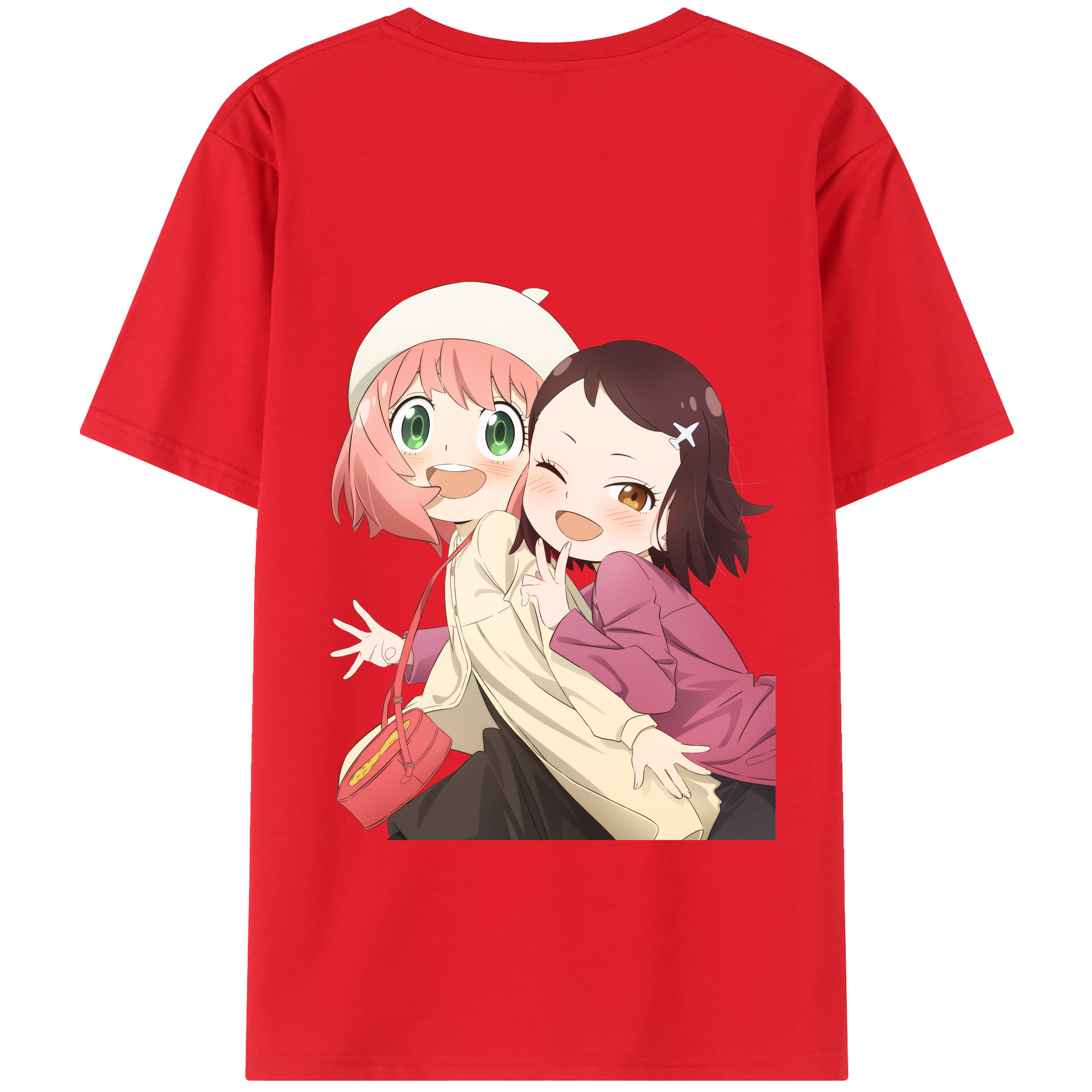 （画像用） SPY×FAMILY间谍家家酒 レディース半袖Tシャツ(バックプリント)