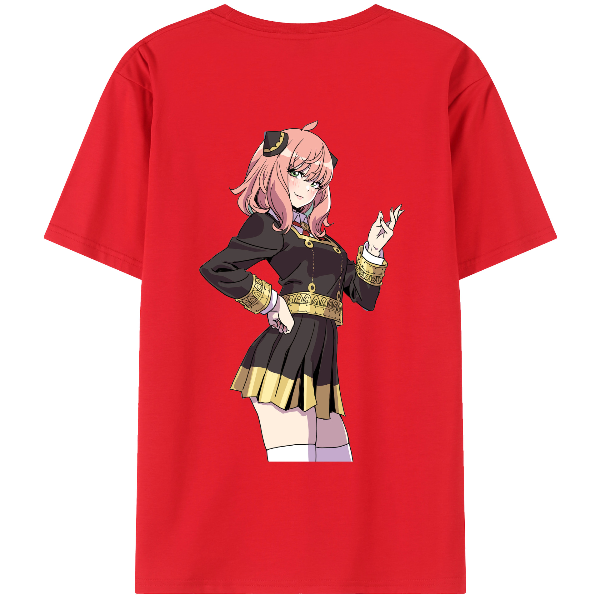 （画像用） SPY×FAMILY间谍家家酒 レディース半袖Tシャツ(バックプリント)