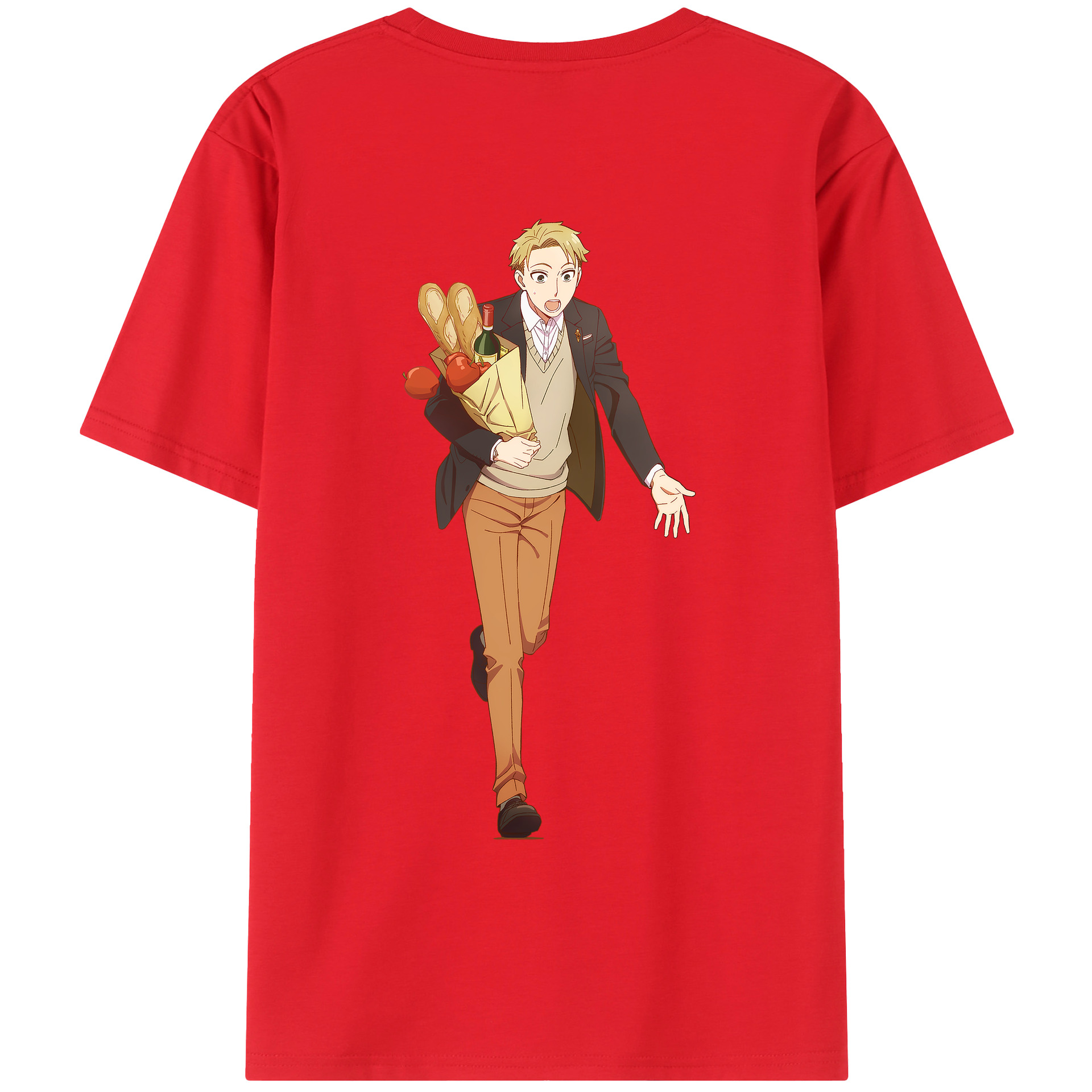 （画像用） SPY×FAMILY间谍家家酒 レディース半袖Tシャツ(バックプリント)