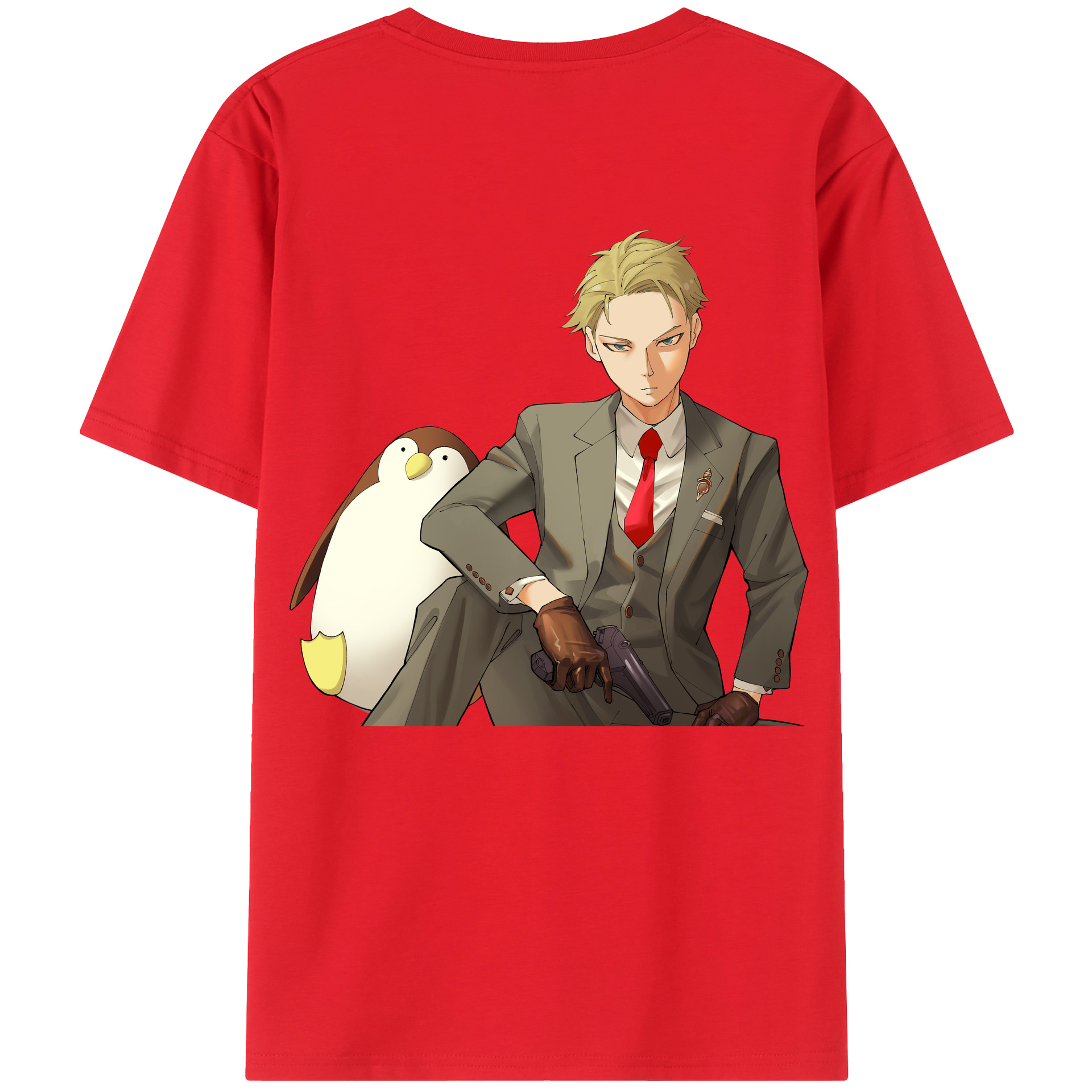 （画像用） SPY×FAMILY间谍家家酒 レディース半袖Tシャツ(バックプリント)