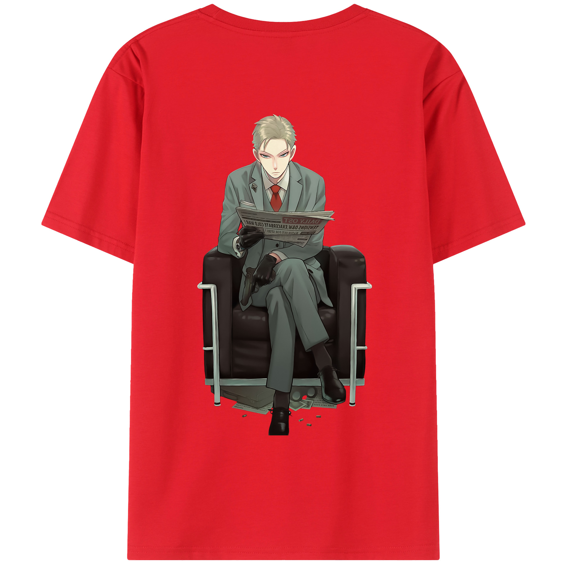 （画像用） SPY×FAMILY间谍家家酒 レディース半袖Tシャツ(バックプリント)