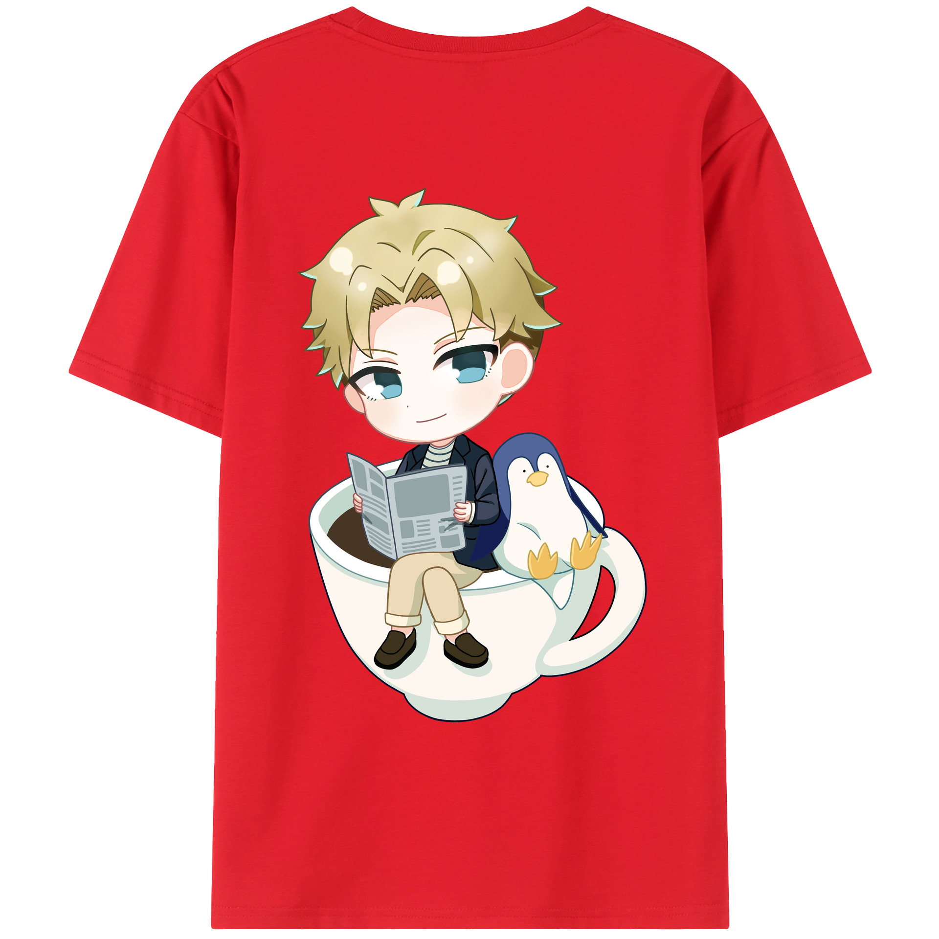 （画像用） SPY×FAMILY间谍家家酒 レディース半袖Tシャツ(バックプリント)