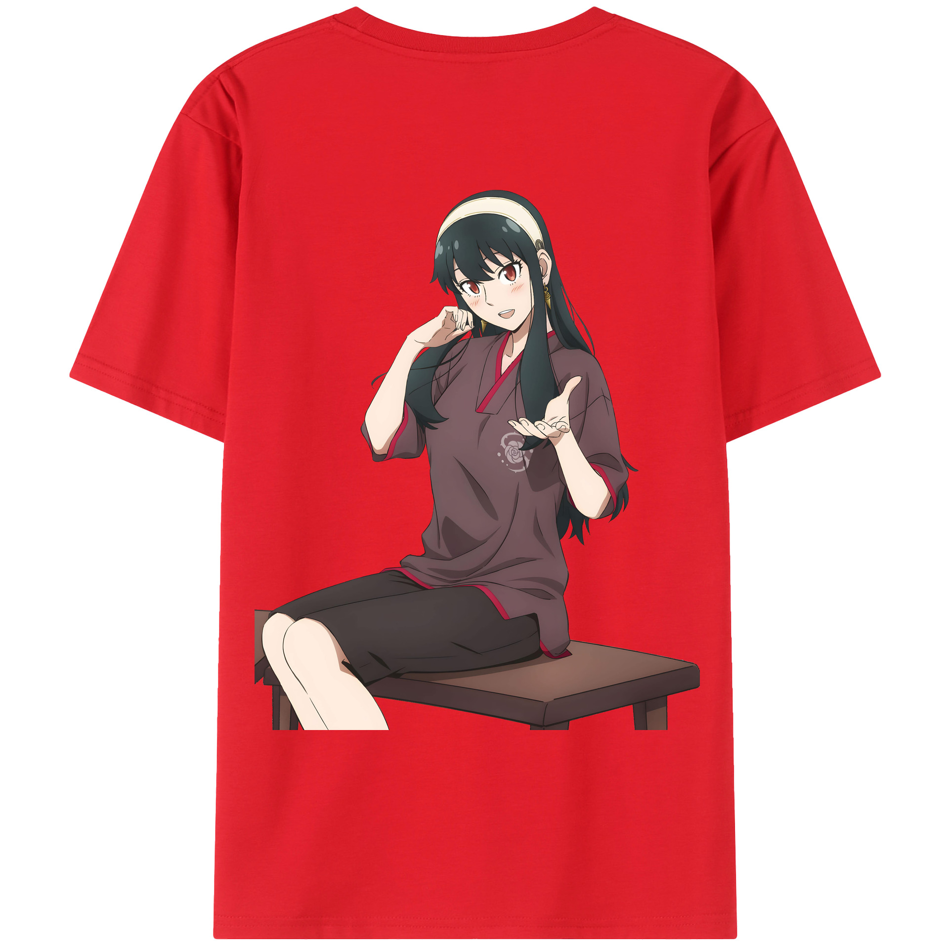 （画像用） SPY×FAMILY间谍家家酒 レディース半袖Tシャツ(バックプリント)