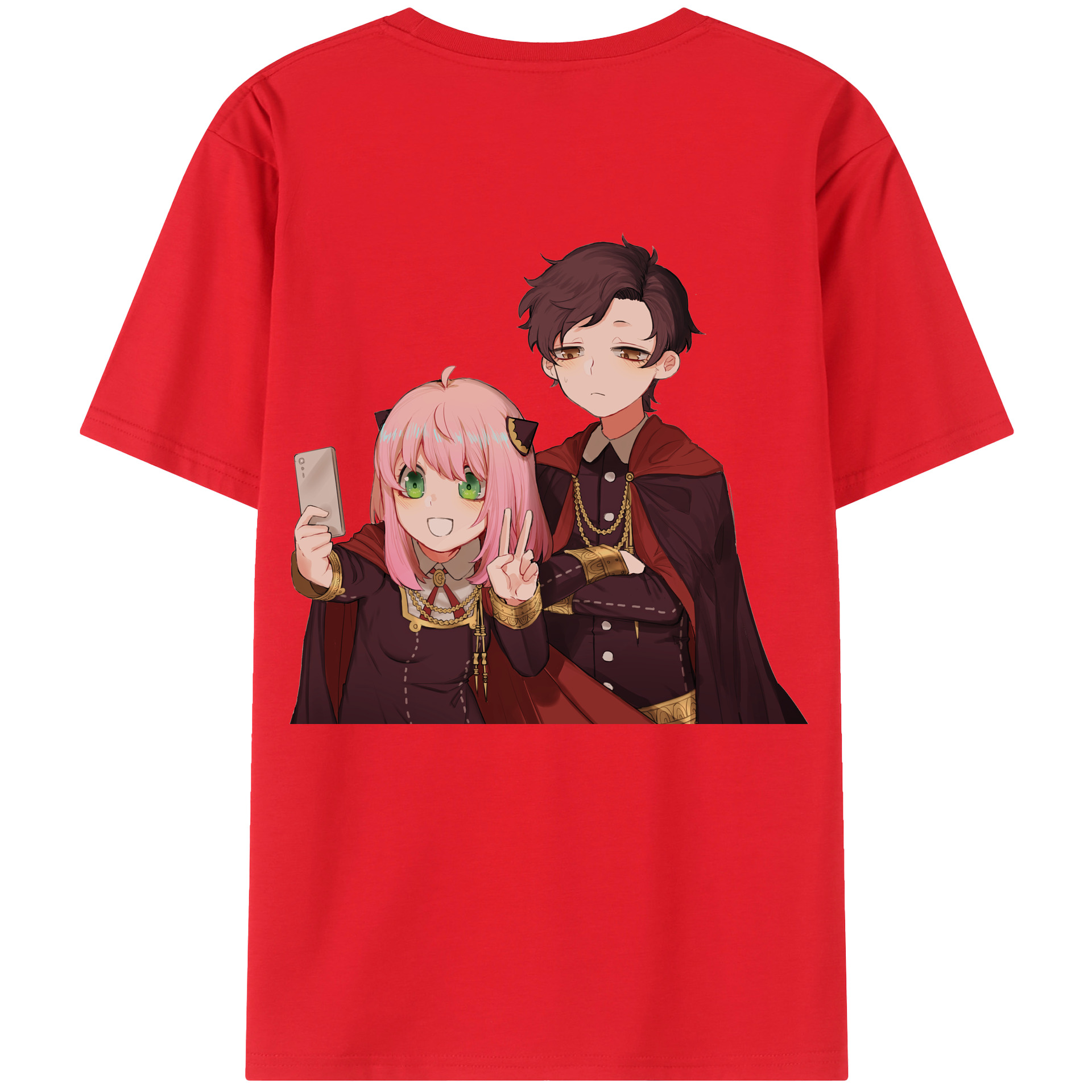 （画像用） SPY×FAMILY间谍家家酒 レディース半袖Tシャツ(バックプリント)