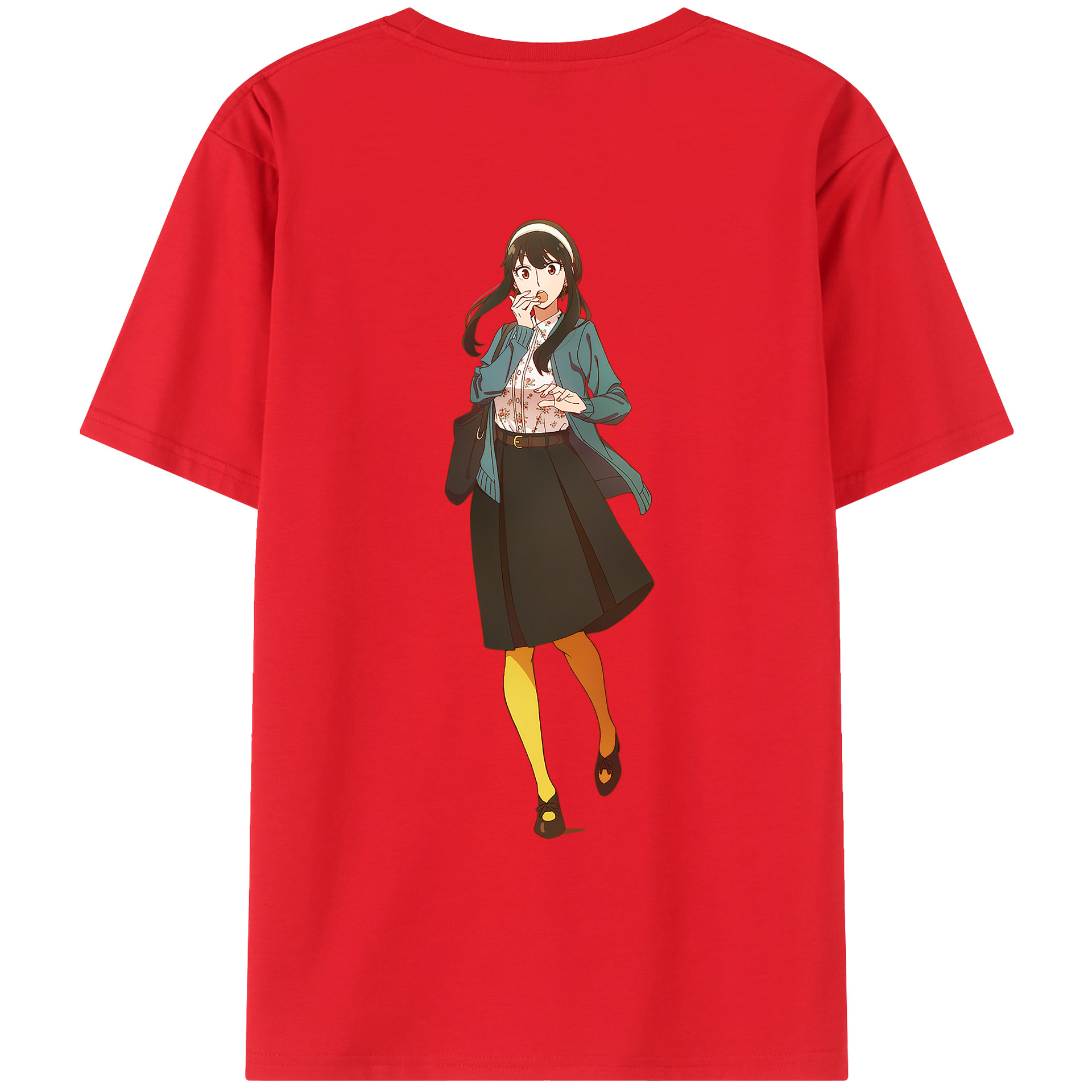 （画像用） SPY×FAMILY间谍家家酒 レディース半袖Tシャツ(バックプリント)
