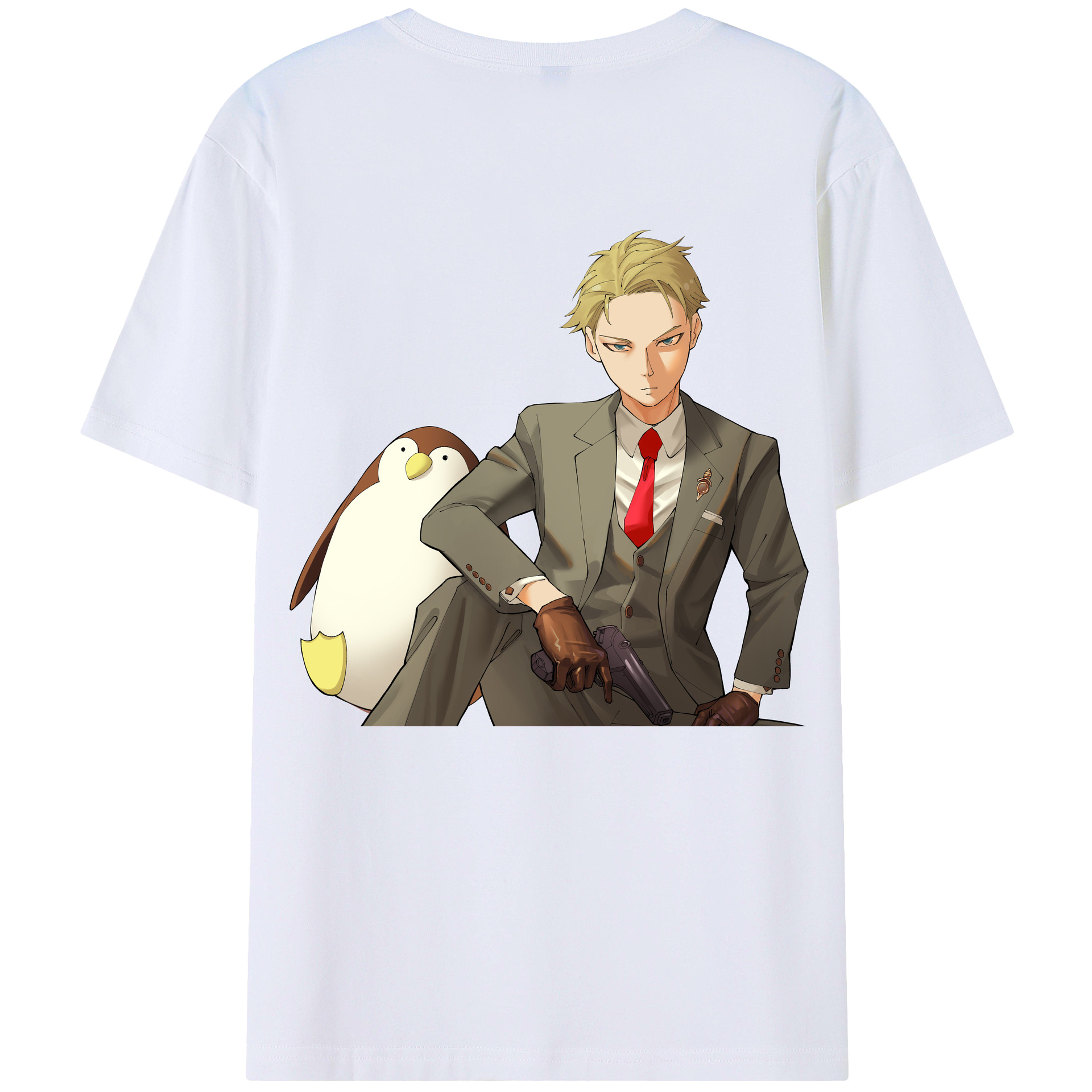 （画像用） SPY×FAMILY间谍家家酒 レディース半袖Tシャツ(バックプリント)