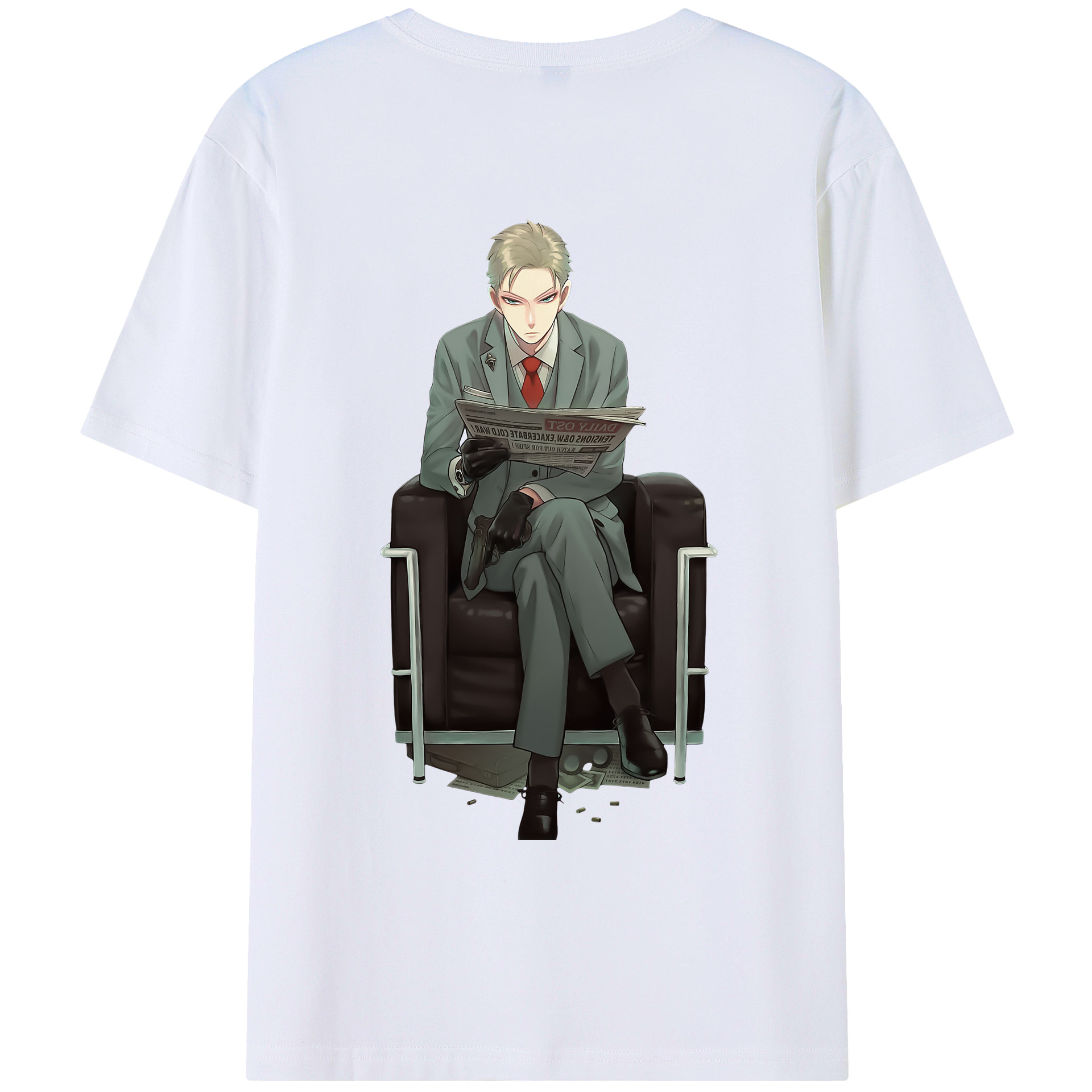 （画像用） SPY×FAMILY间谍家家酒 レディース半袖Tシャツ(バックプリント)