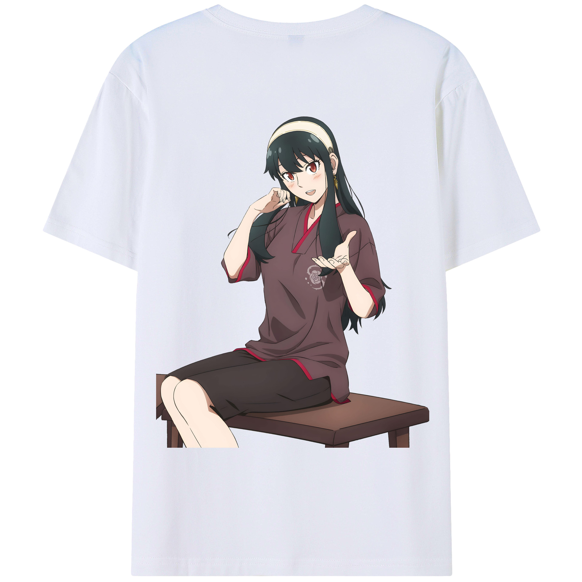 （画像用） SPY×FAMILY间谍家家酒 レディース半袖Tシャツ(バックプリント)