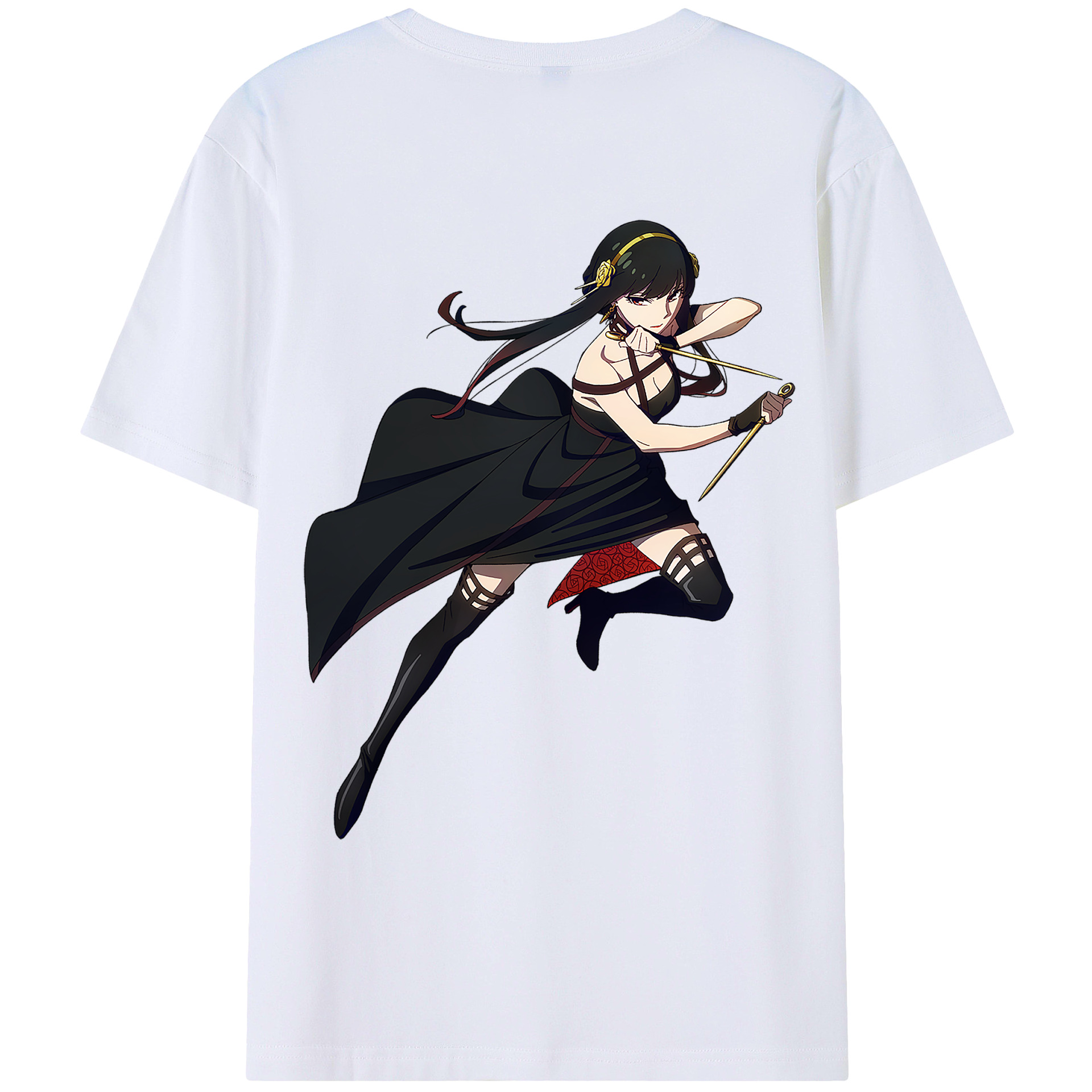 （画像用） SPY×FAMILY间谍家家酒 レディース半袖Tシャツ(バックプリント)