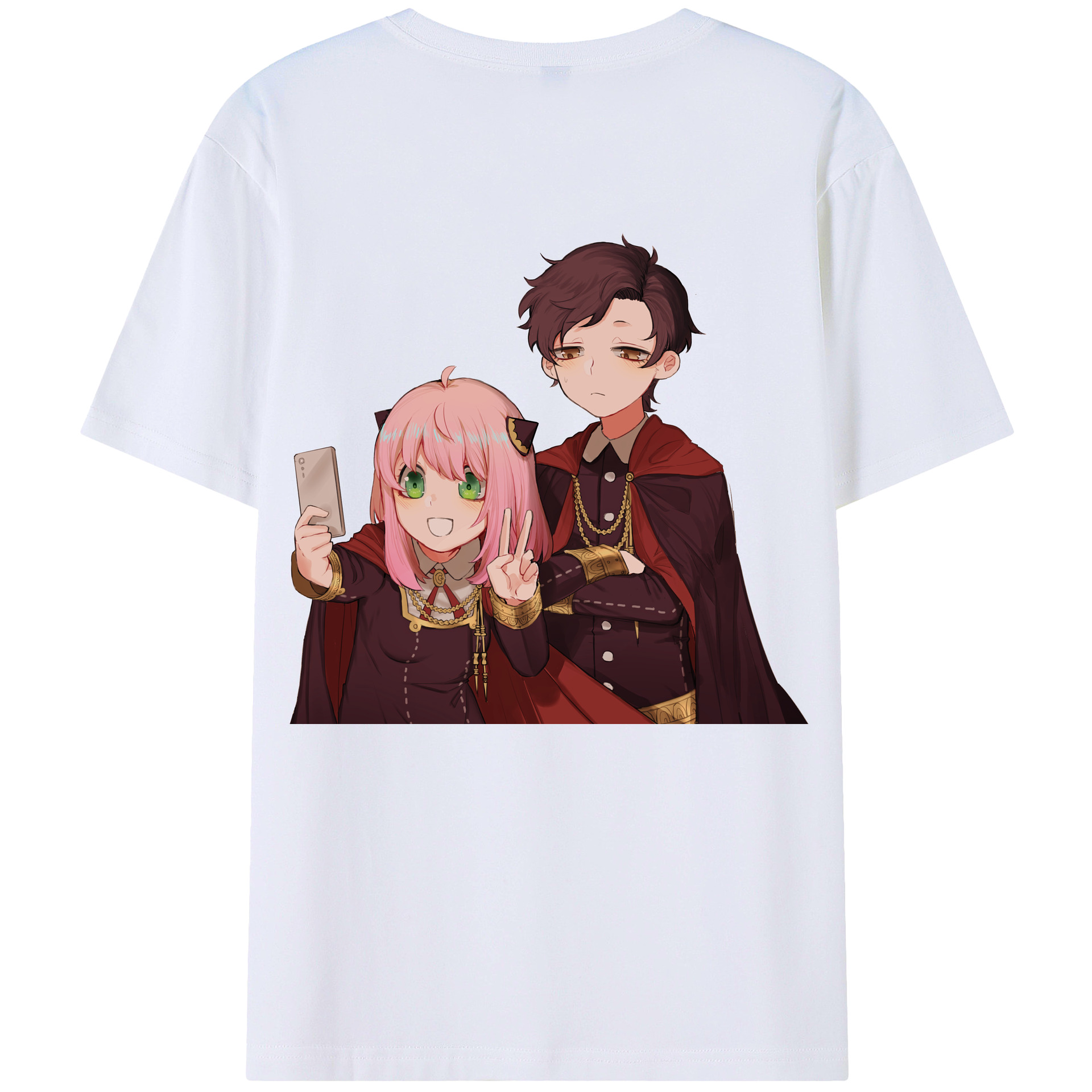 （画像用） SPY×FAMILY间谍家家酒 レディース半袖Tシャツ(バックプリント)