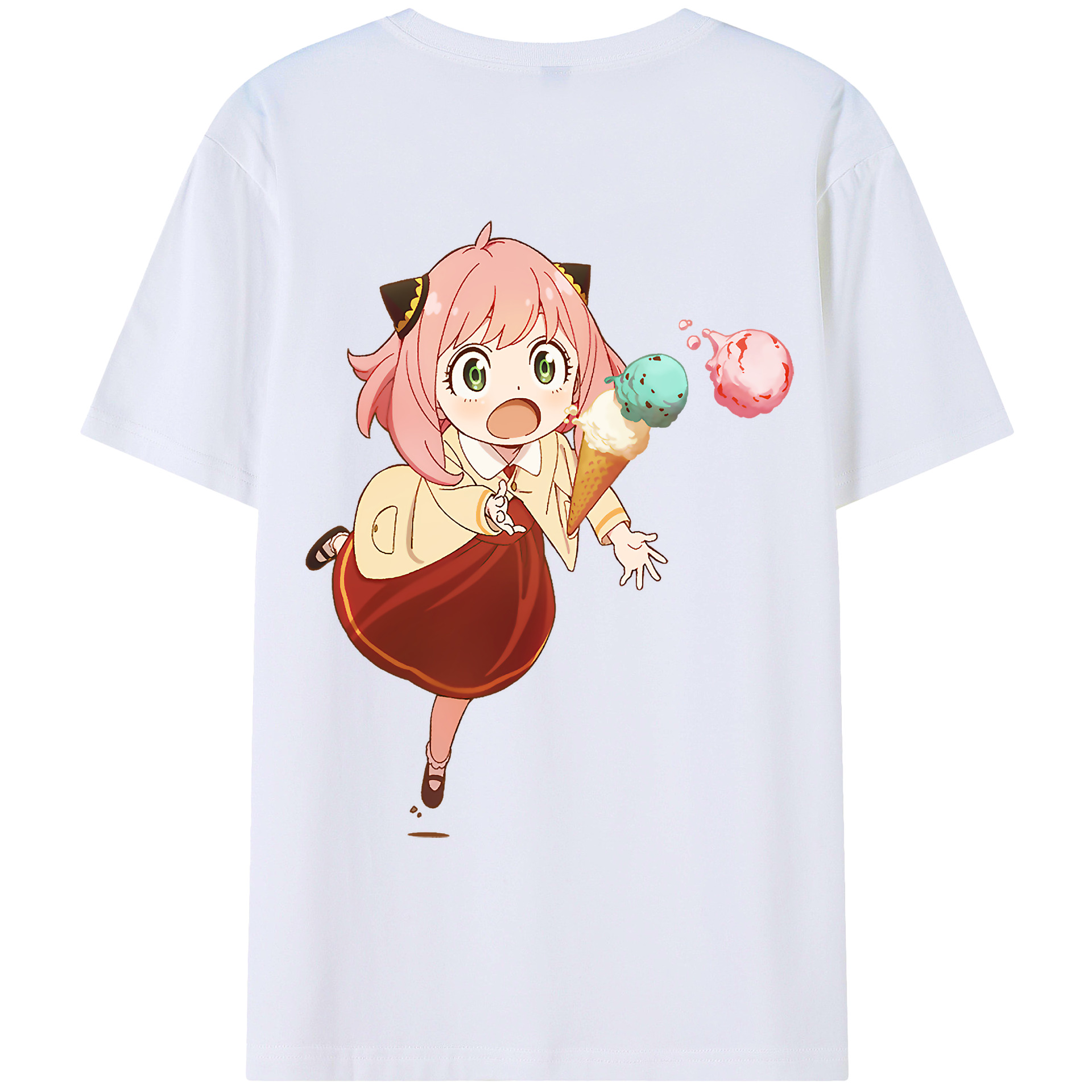 （画像用） SPY×FAMILY间谍家家酒 レディース半袖Tシャツ(バックプリント)