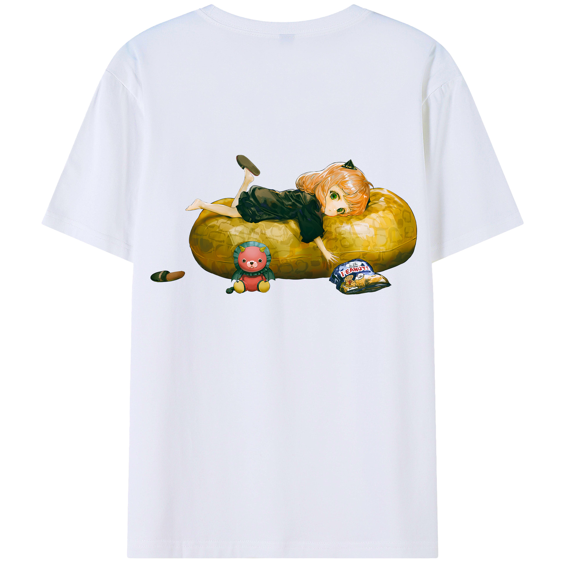（画像用） SPY×FAMILY间谍家家酒 レディース半袖Tシャツ(バックプリント)