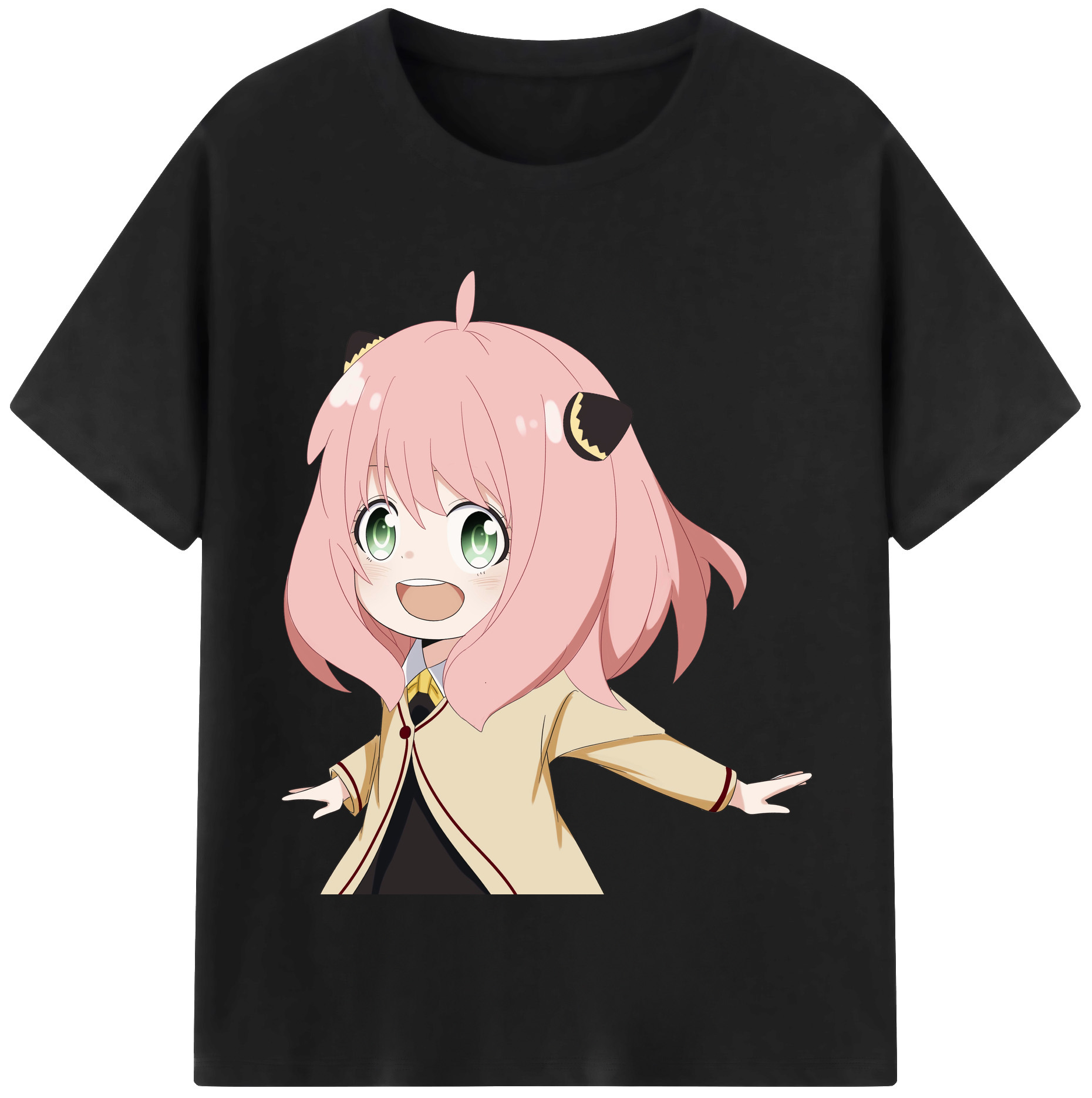 （画像用） SPY×FAMILY间谍家家酒 レディースカジュアルプリントTシャツ（綿100％）