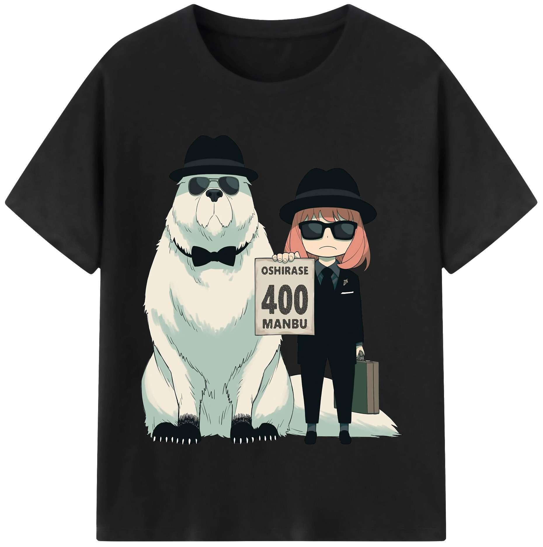 （画像用） SPY×FAMILY间谍家家酒 レディースカジュアルプリントTシャツ（綿100％）