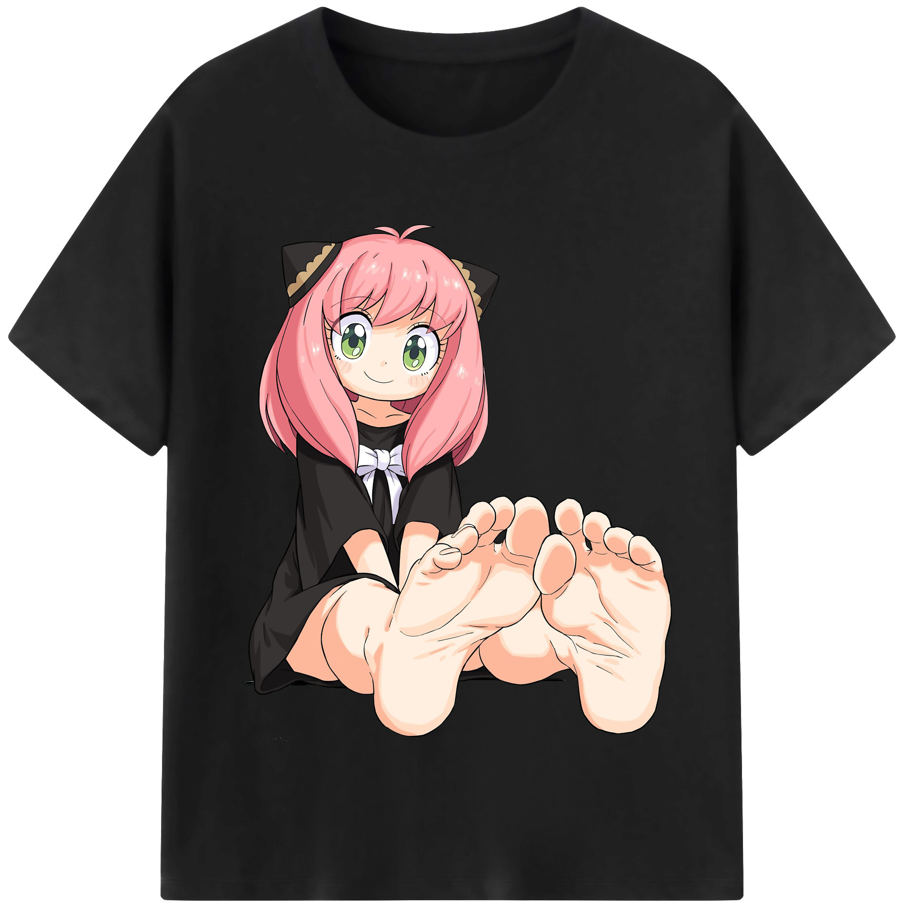 （画像用） SPY×FAMILY间谍家家酒 レディースカジュアルプリントTシャツ（綿100％）