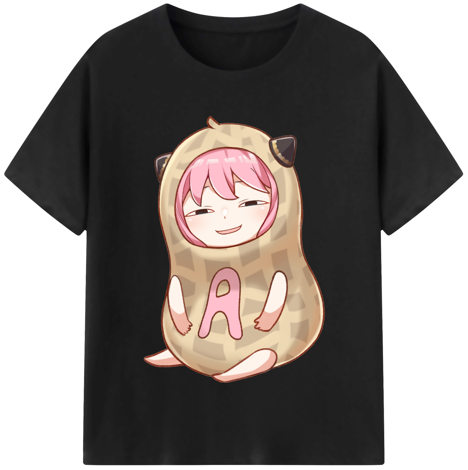（画像用） SPY×FAMILY间谍家家酒 レディースカジュアルプリントTシャツ（綿100％）