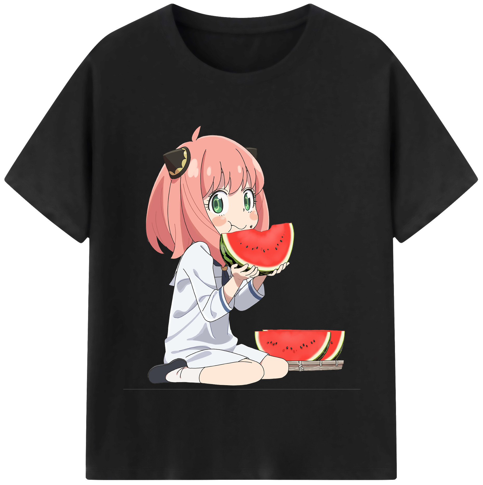 （画像用） SPY×FAMILY间谍家家酒 レディースカジュアルプリントTシャツ（綿100％）