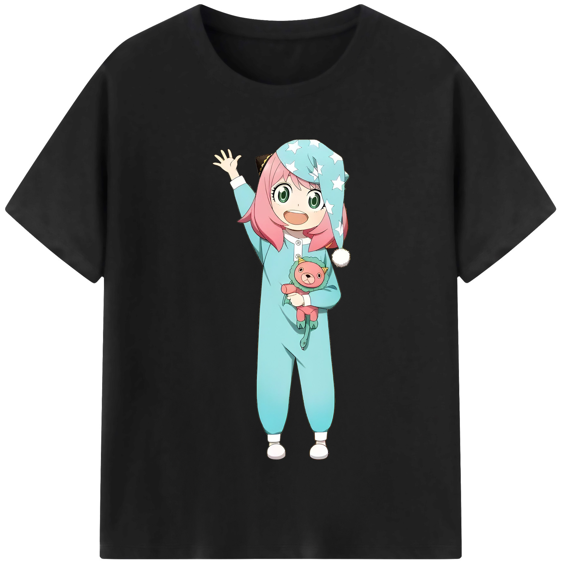 （画像用） SPY×FAMILY间谍家家酒 レディースカジュアルプリントTシャツ（綿100％）