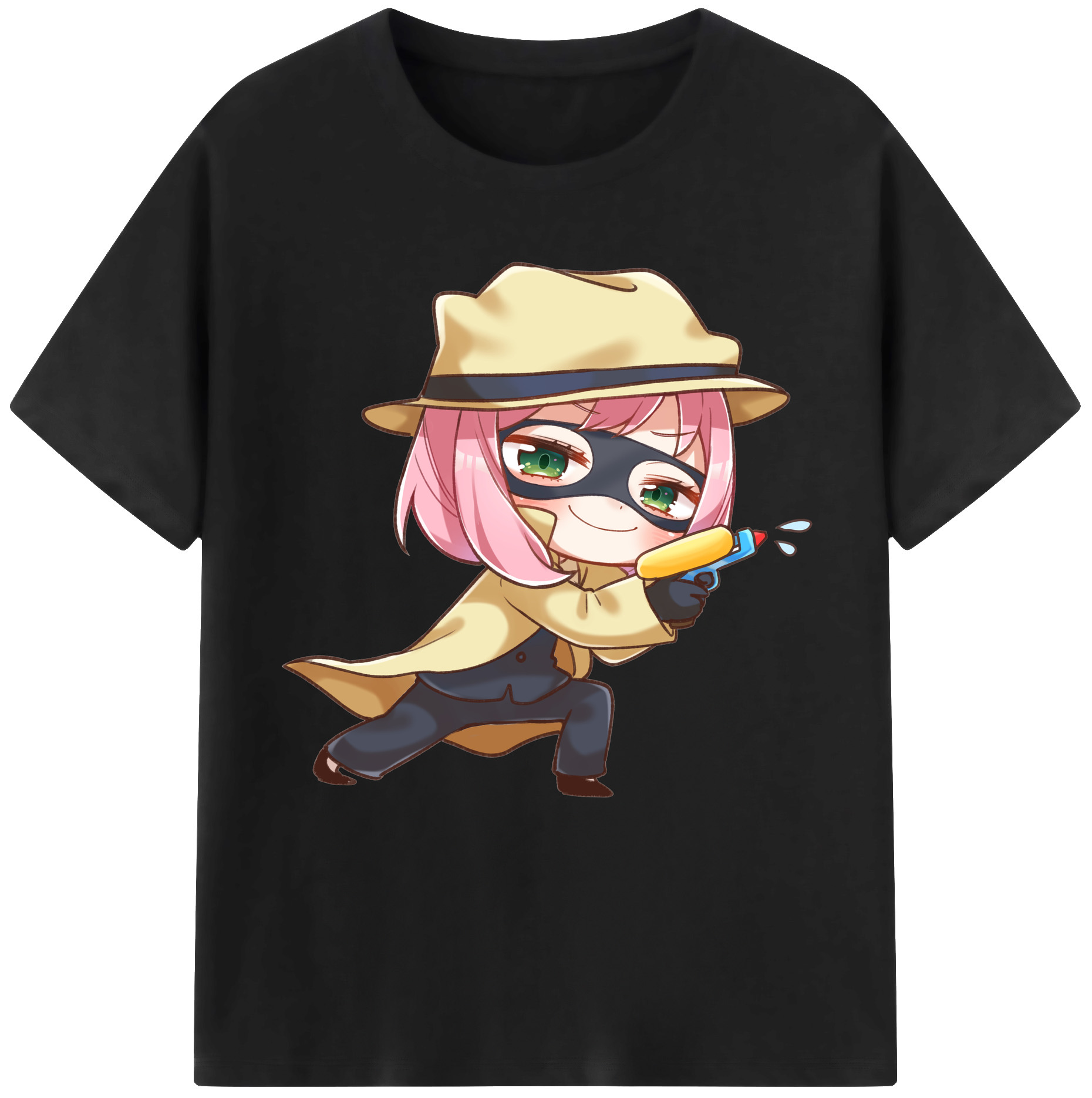 （画像用） SPY×FAMILY间谍家家酒 レディースカジュアルプリントTシャツ（綿100％）