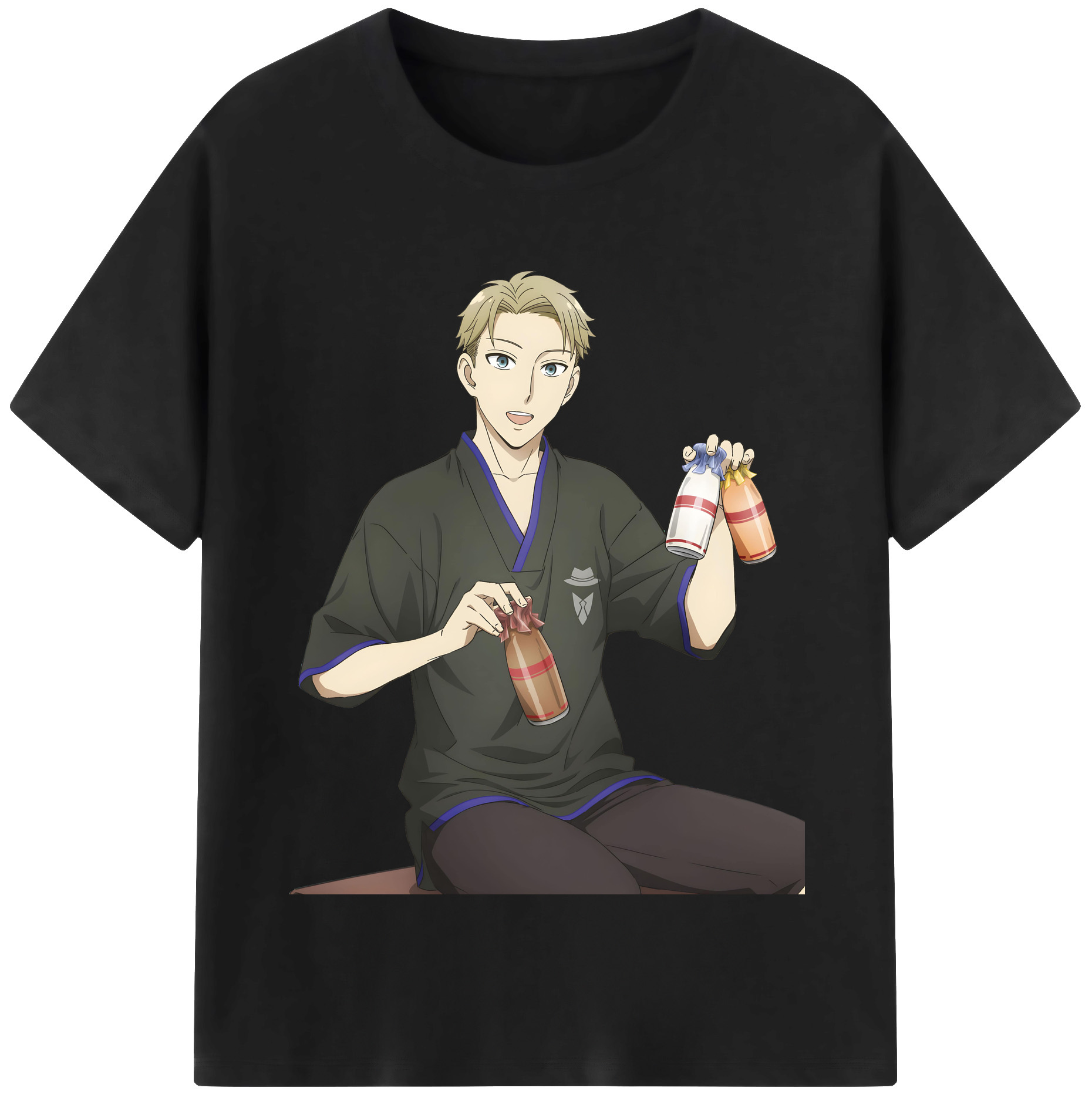 （画像用） SPY×FAMILY间谍家家酒 レディースカジュアルプリントTシャツ（綿100％）