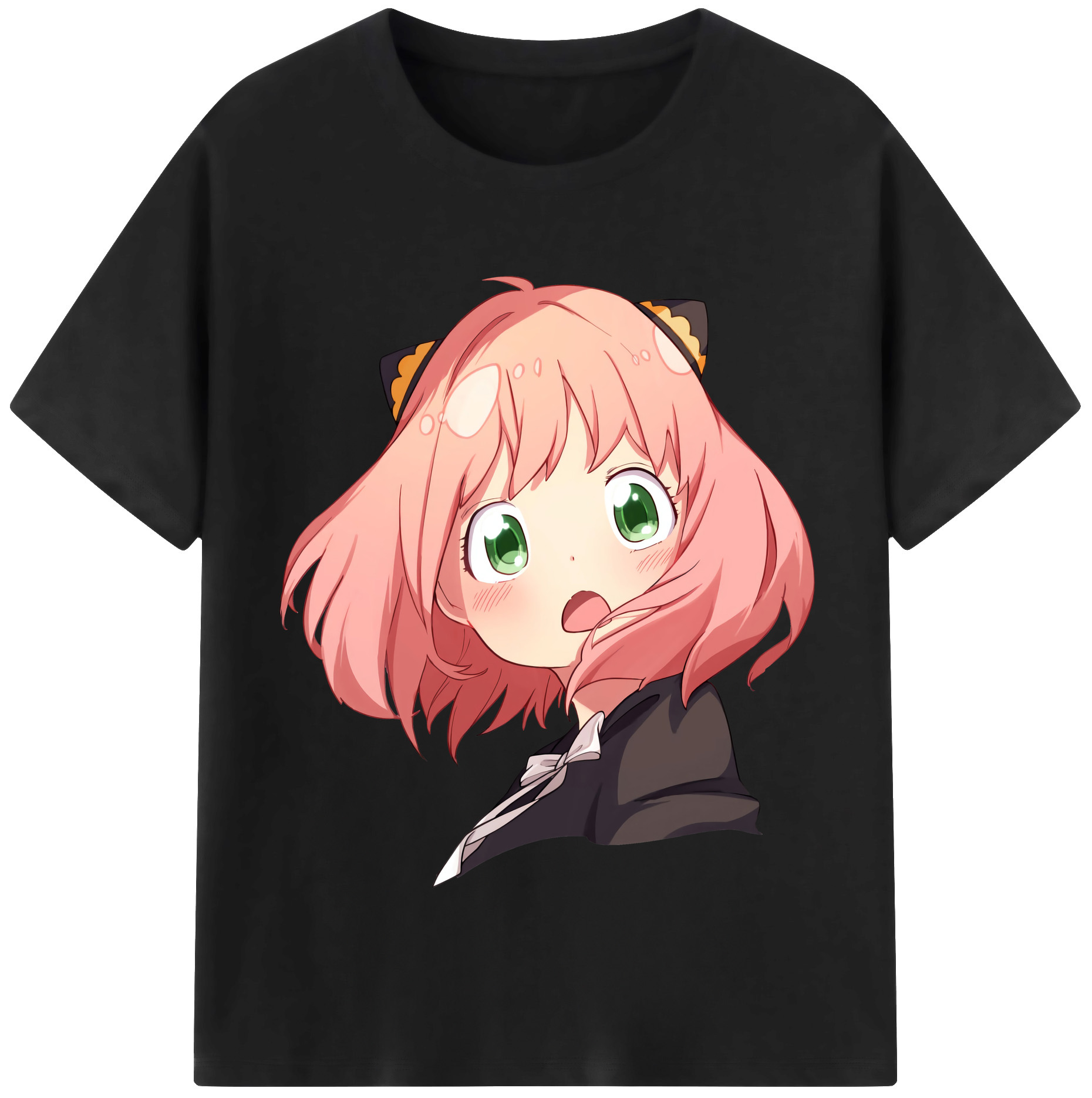 （画像用） SPY×FAMILY间谍家家酒 レディースカジュアルプリントTシャツ（綿100％）