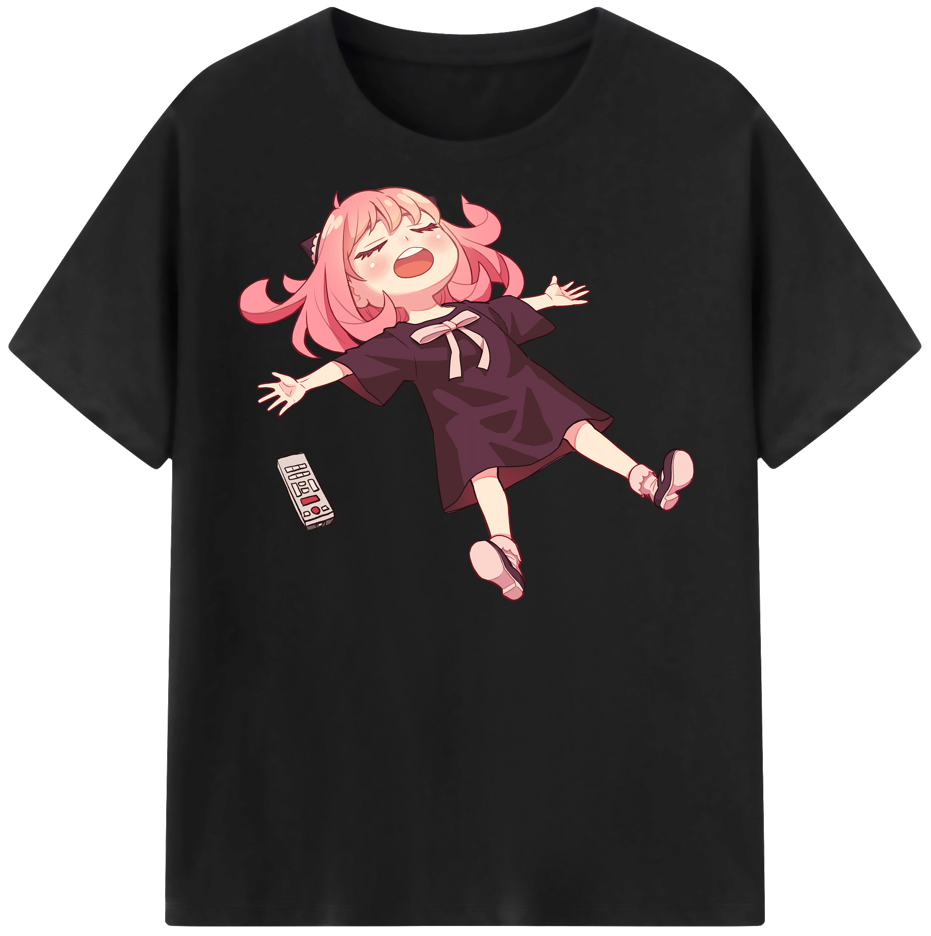 （画像用） SPY×FAMILY间谍家家酒 レディースカジュアルプリントTシャツ（綿100％）