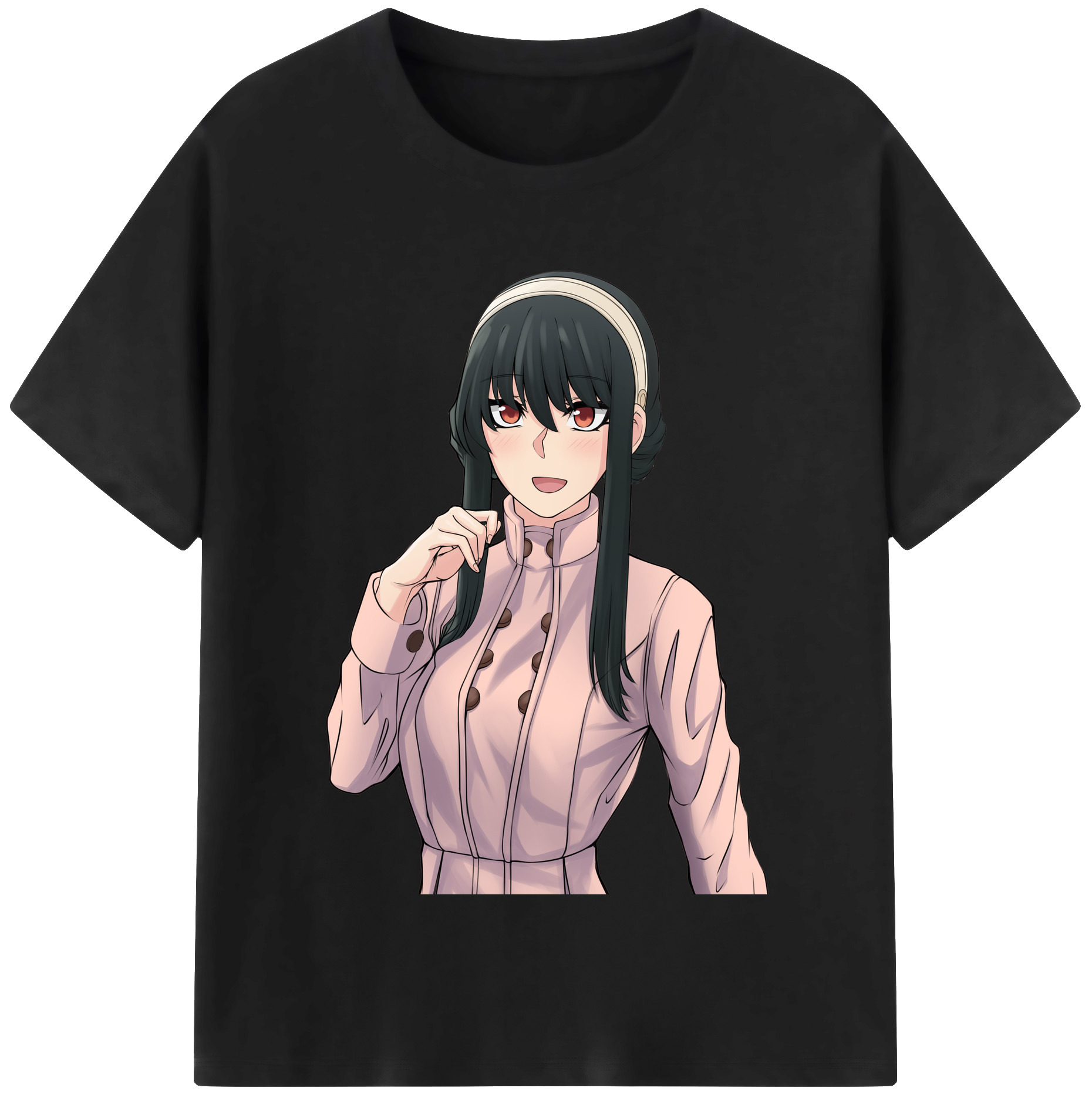 （画像用） SPY×FAMILY间谍家家酒 レディースカジュアルプリントTシャツ（綿100％）