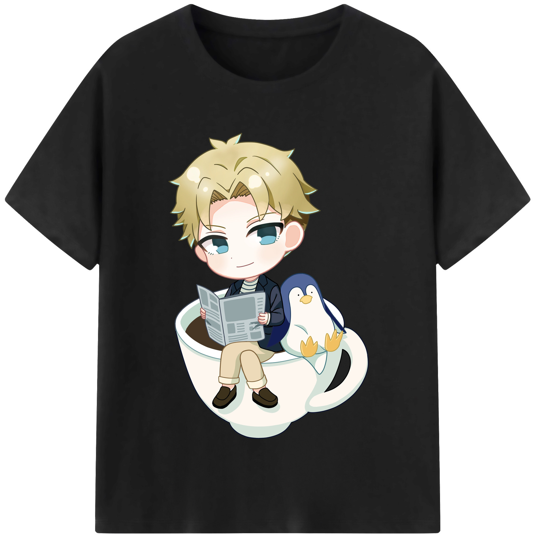 （画像用） SPY×FAMILY间谍家家酒 レディースカジュアルプリントTシャツ（綿100％）