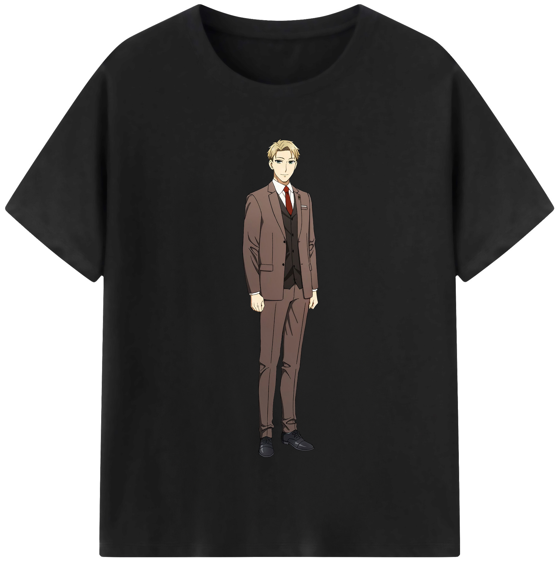 （画像用） SPY×FAMILY间谍家家酒 レディースカジュアルプリントTシャツ（綿100％）