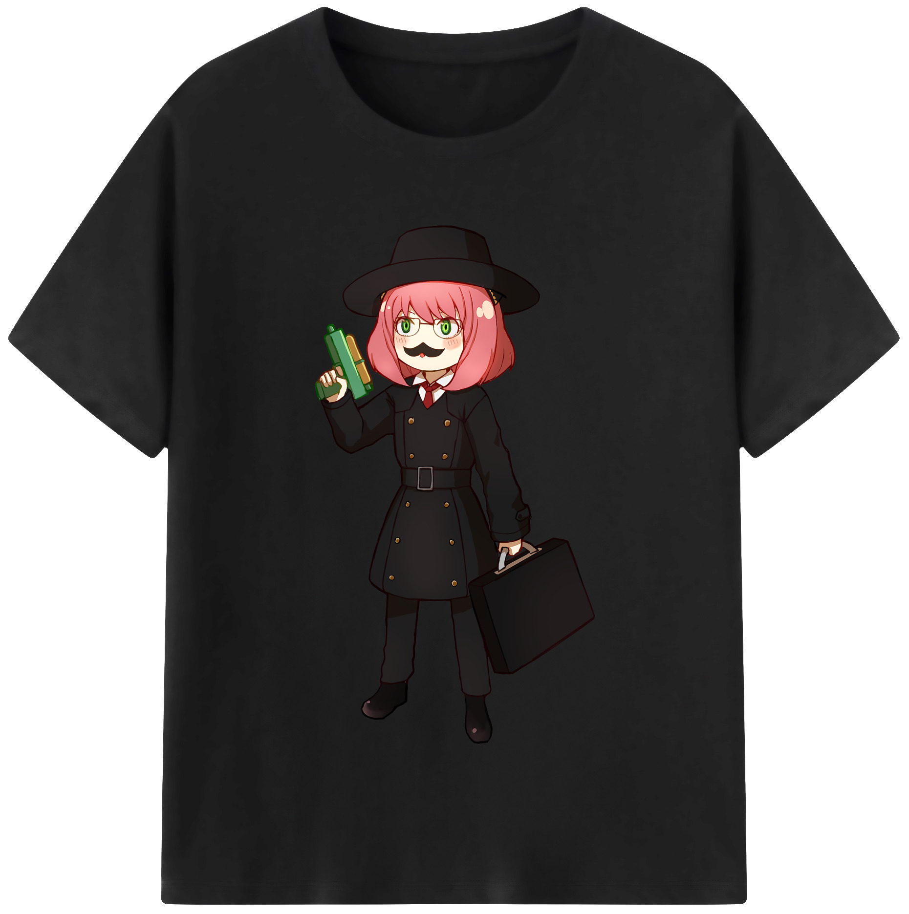 （画像用） SPY×FAMILY间谍家家酒 レディースカジュアルプリントTシャツ（綿100％）