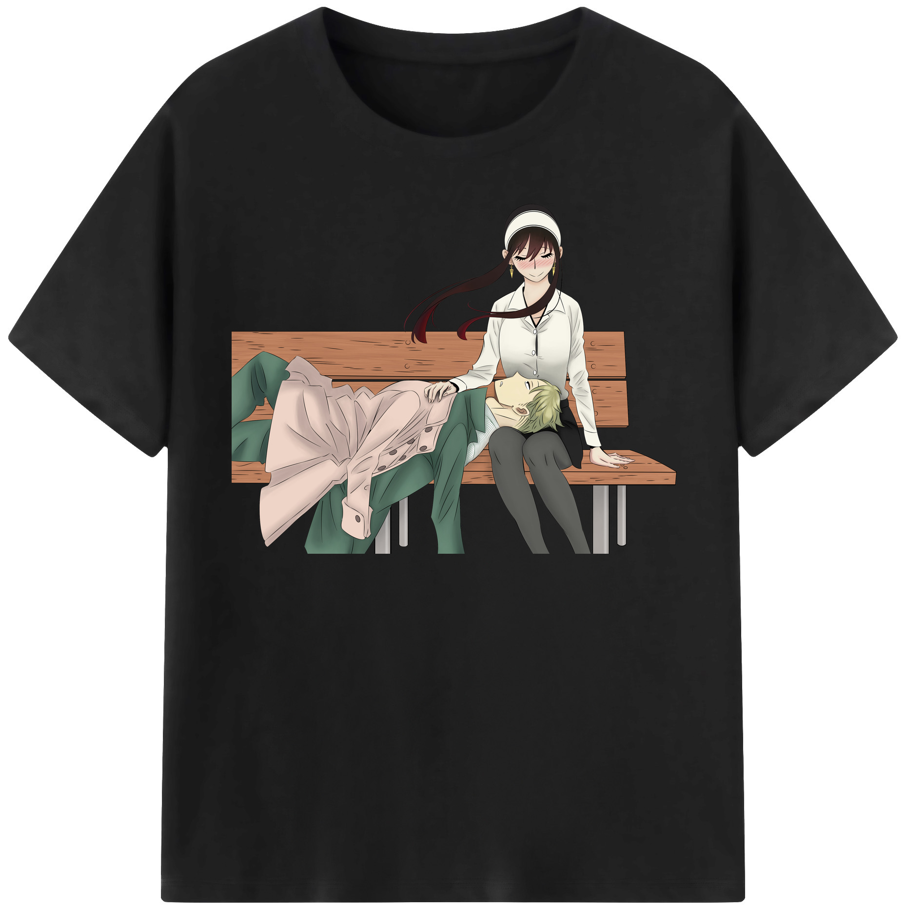（画像用） SPY×FAMILY间谍家家酒 レディースカジュアルプリントTシャツ（綿100％）