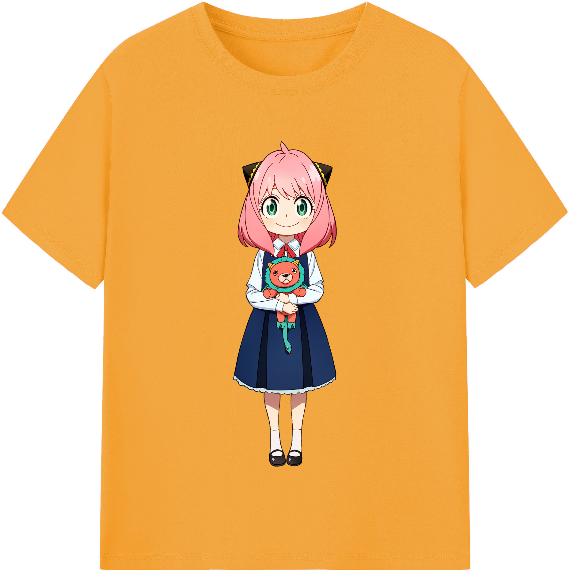 （画像用） SPY×FAMILY间谍家家酒 レディースカジュアルプリントTシャツ（綿100％）