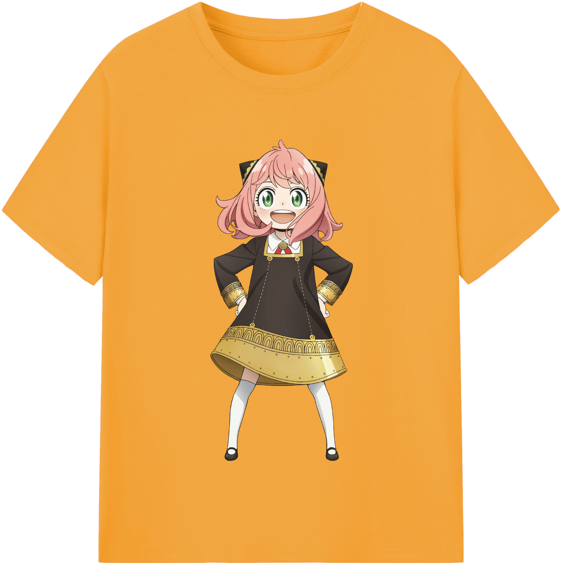 （画像用） SPY×FAMILY间谍家家酒 レディースカジュアルプリントTシャツ（綿100％）