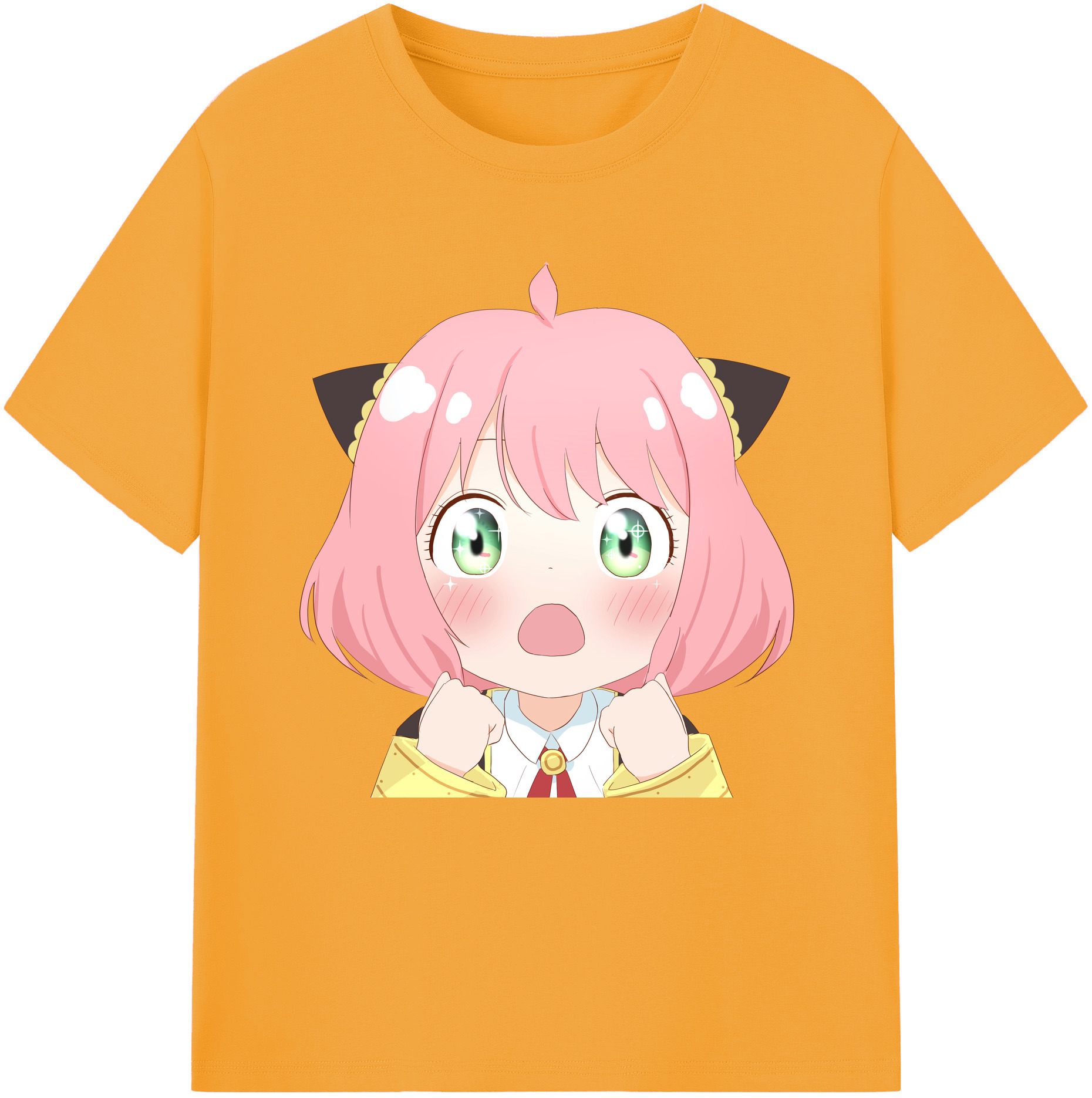 （画像用） SPY×FAMILY间谍家家酒 レディースカジュアルプリントTシャツ（綿100％）