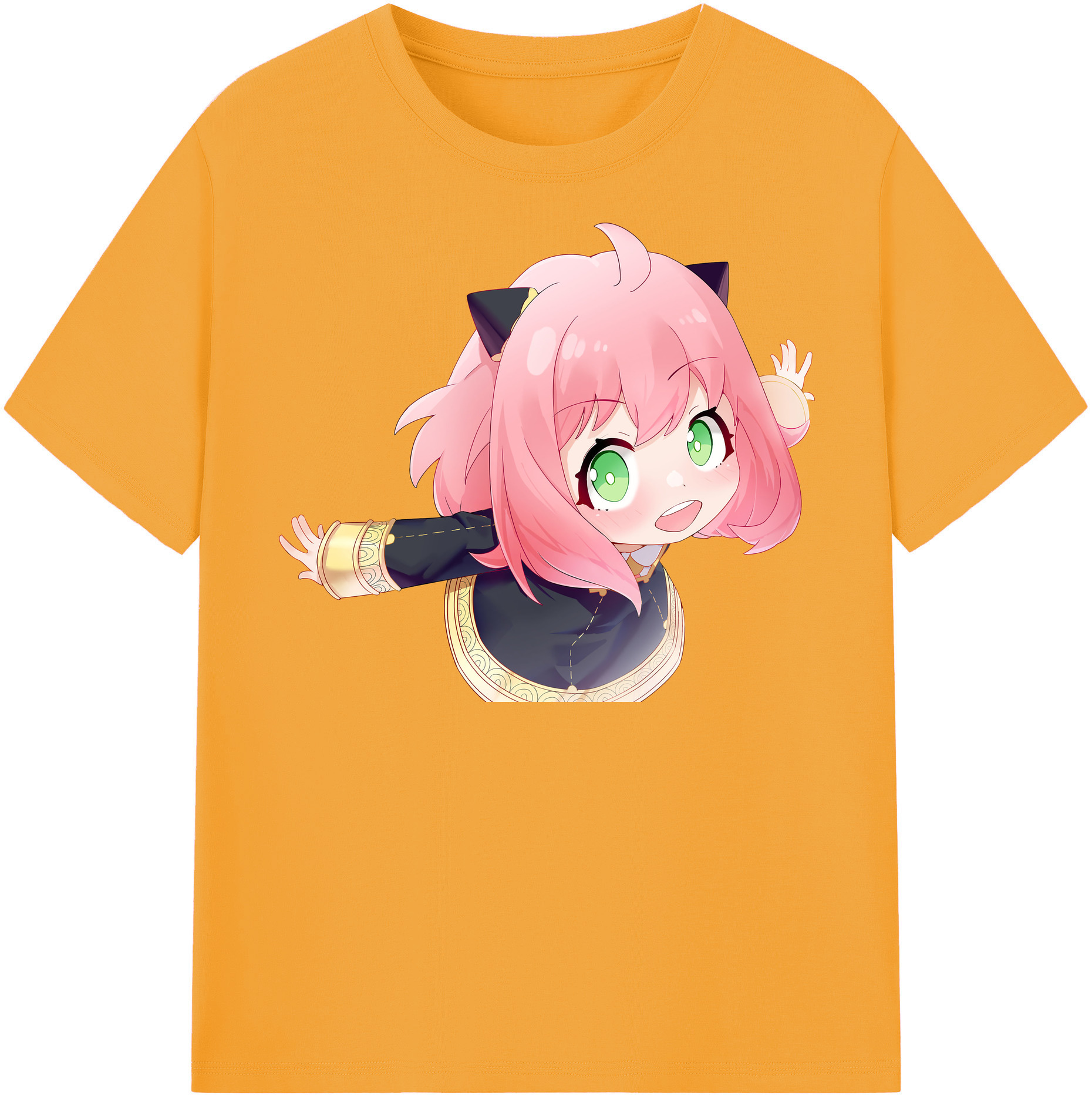 （画像用） SPY×FAMILY间谍家家酒 レディースカジュアルプリントTシャツ（綿100％）