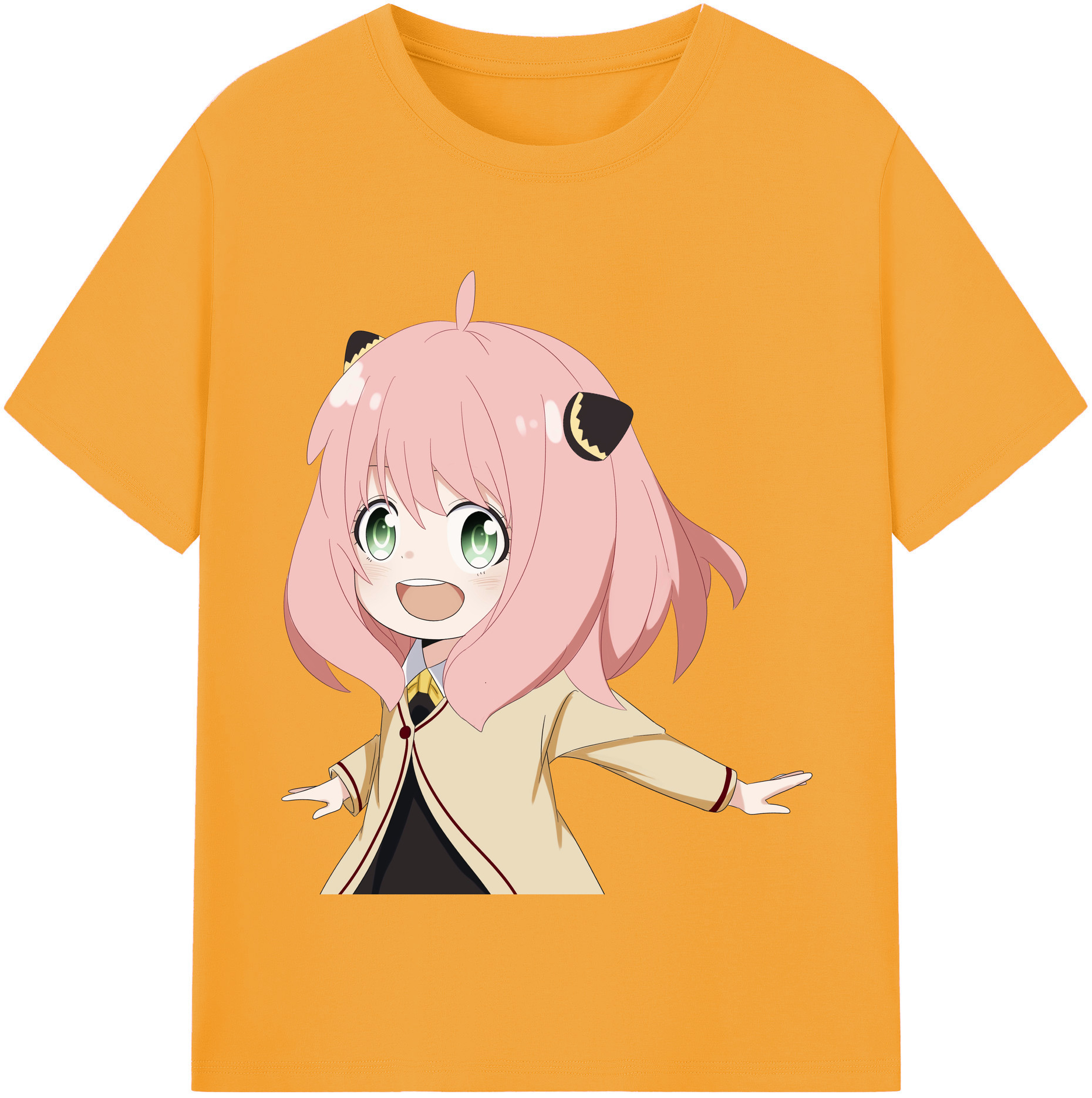 （画像用） SPY×FAMILY间谍家家酒 レディースカジュアルプリントTシャツ（綿100％）